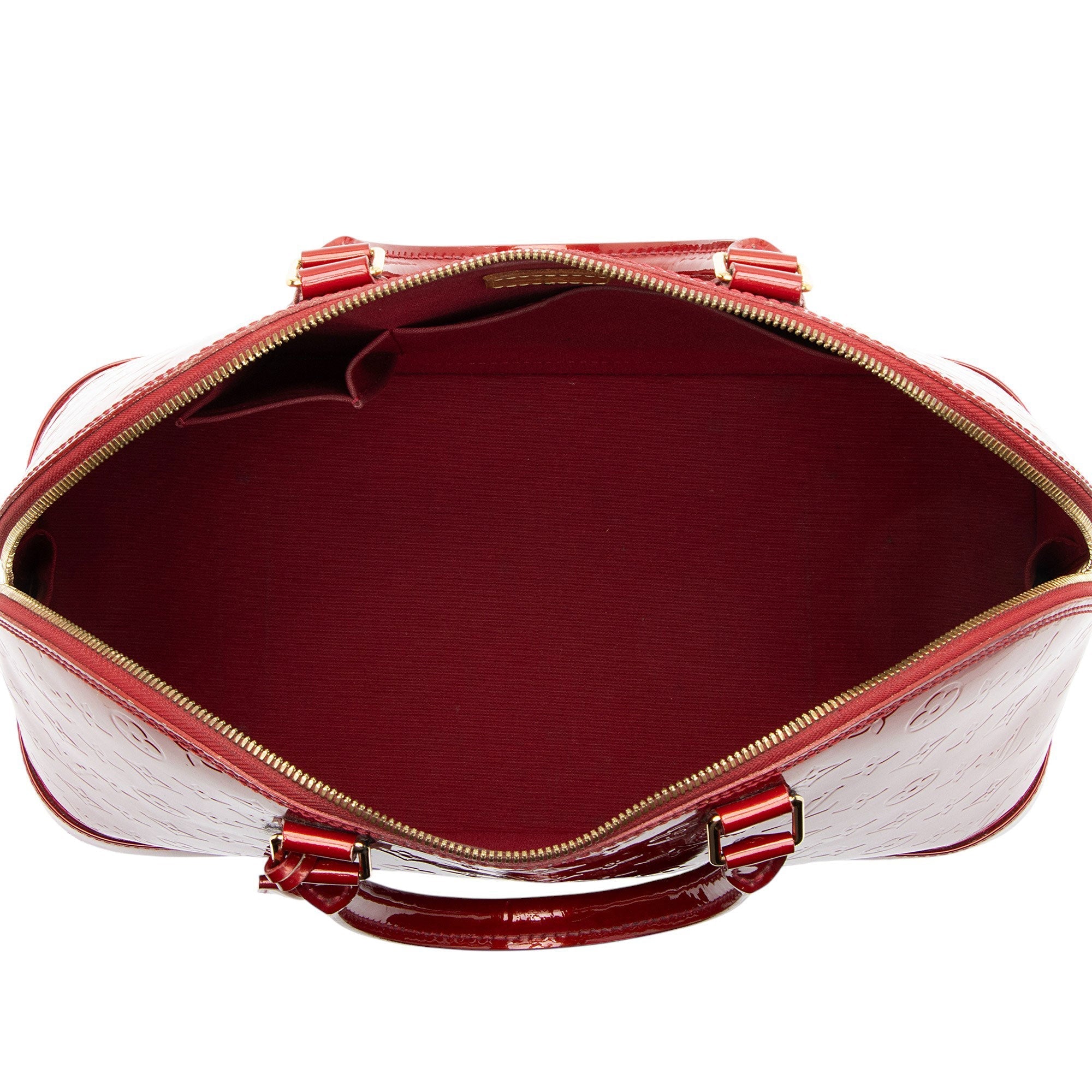 Louis Vuitton Monogram Vernis Alma GM Satchel