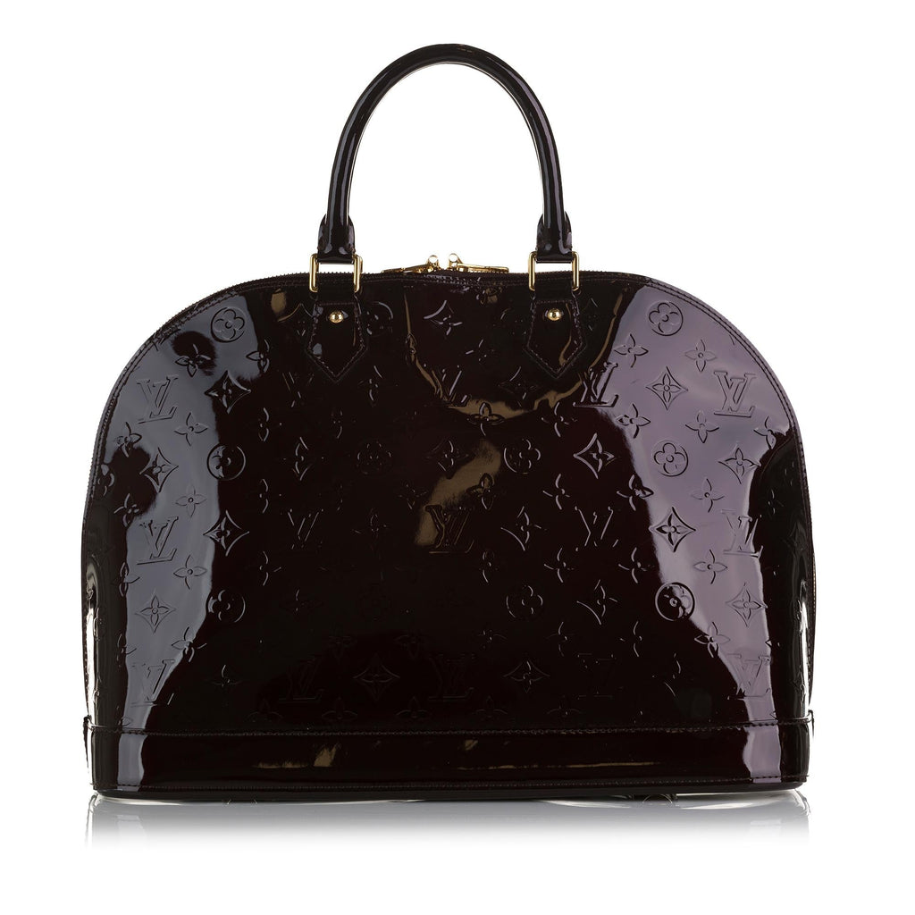 Louis Vuitton Monogram Vernis Alma GM (SHG-EQFJuw)