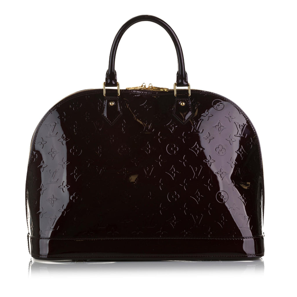 Louis Vuitton Monogram Vernis Alma GM (SHG-EQFJuw)
