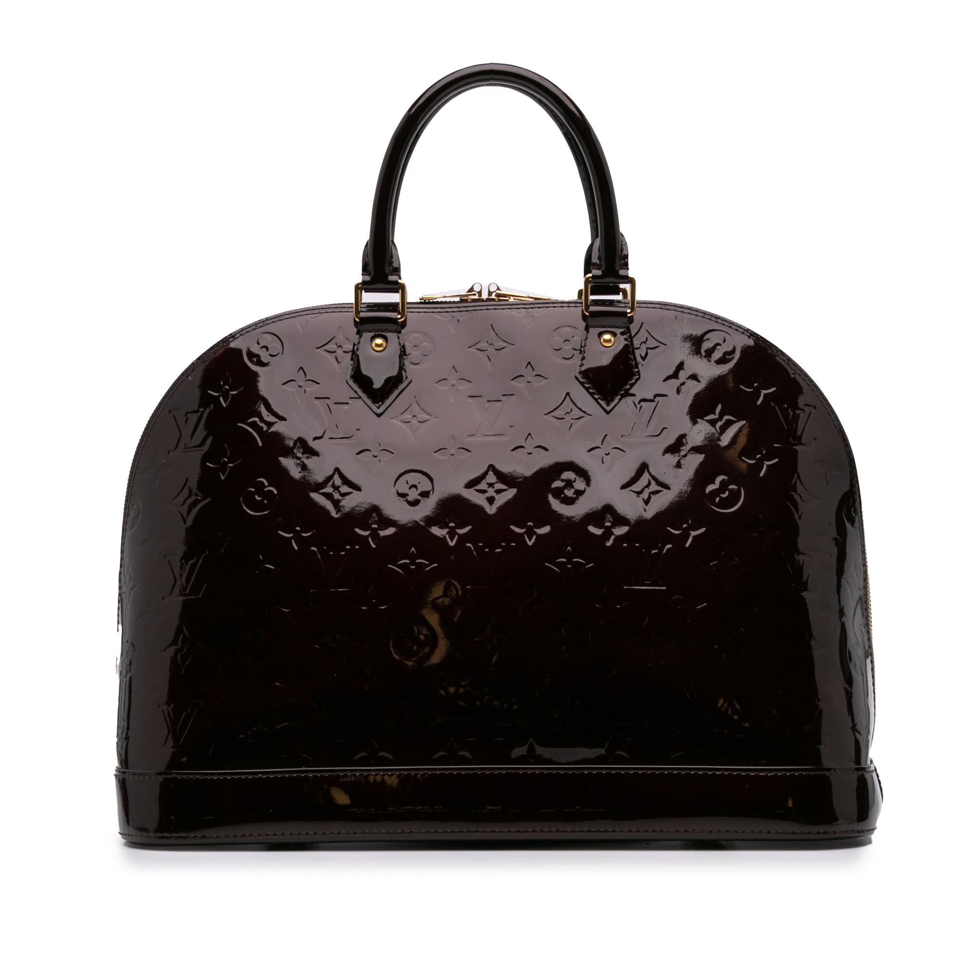 Louis Vuitton Monogram Vernis Alma GM