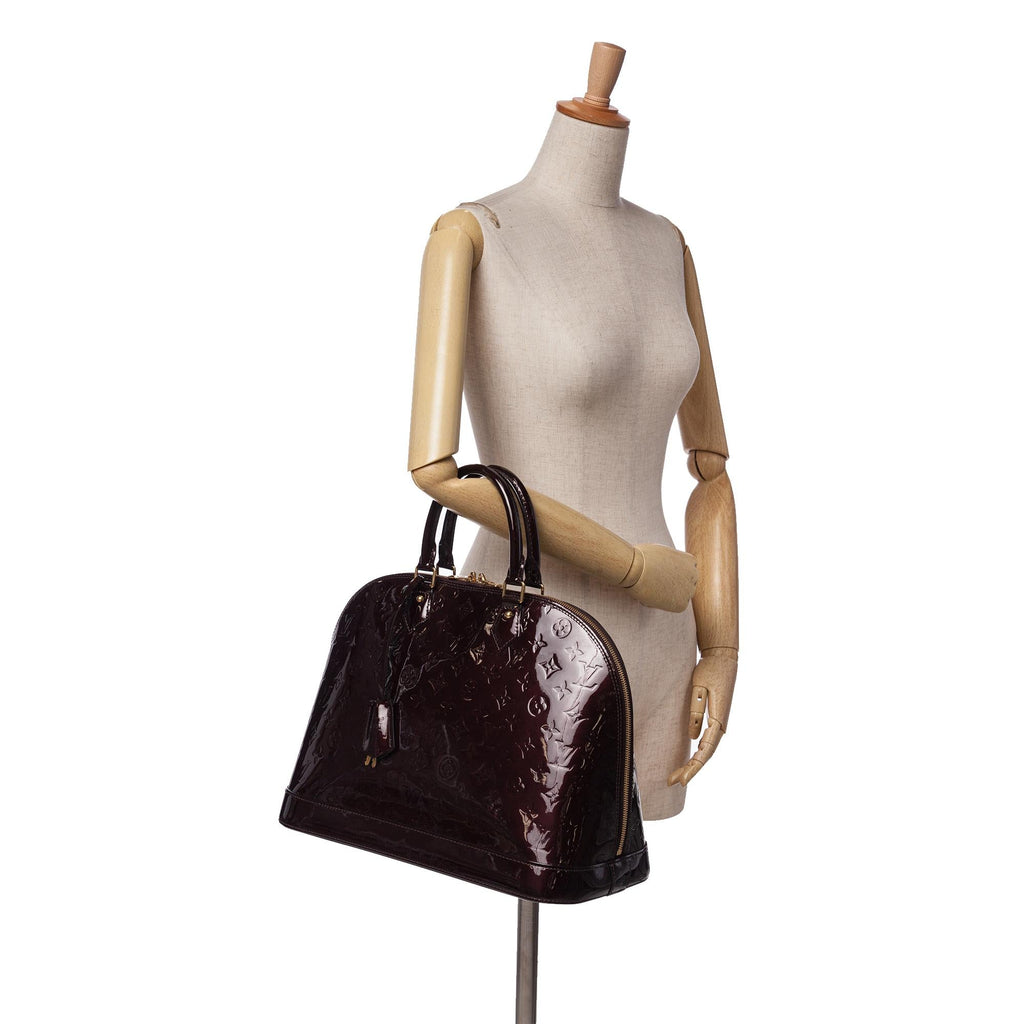 Louis Vuitton Monogram Vernis Alma GM
