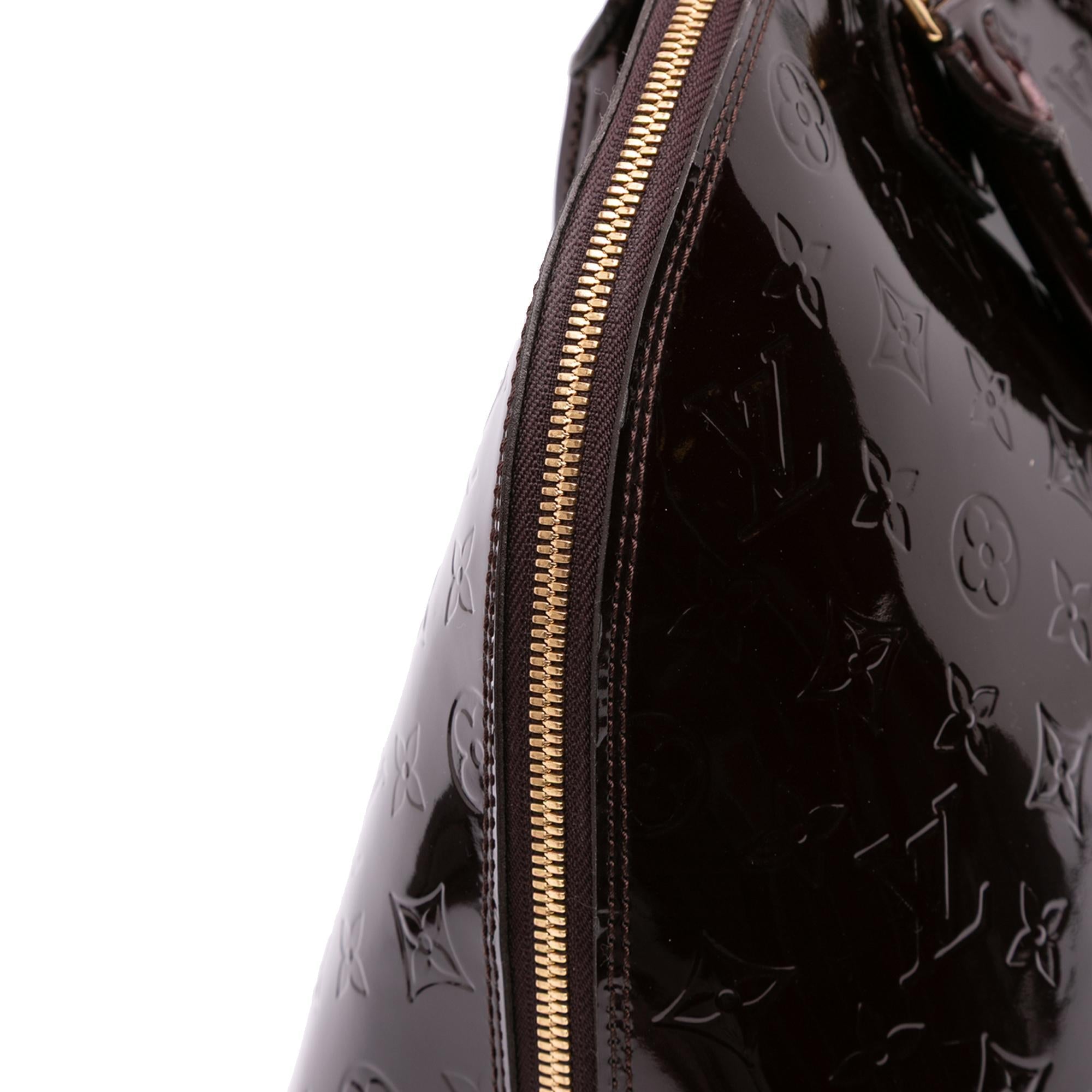 Louis Vuitton Monogram Vernis Alma GM