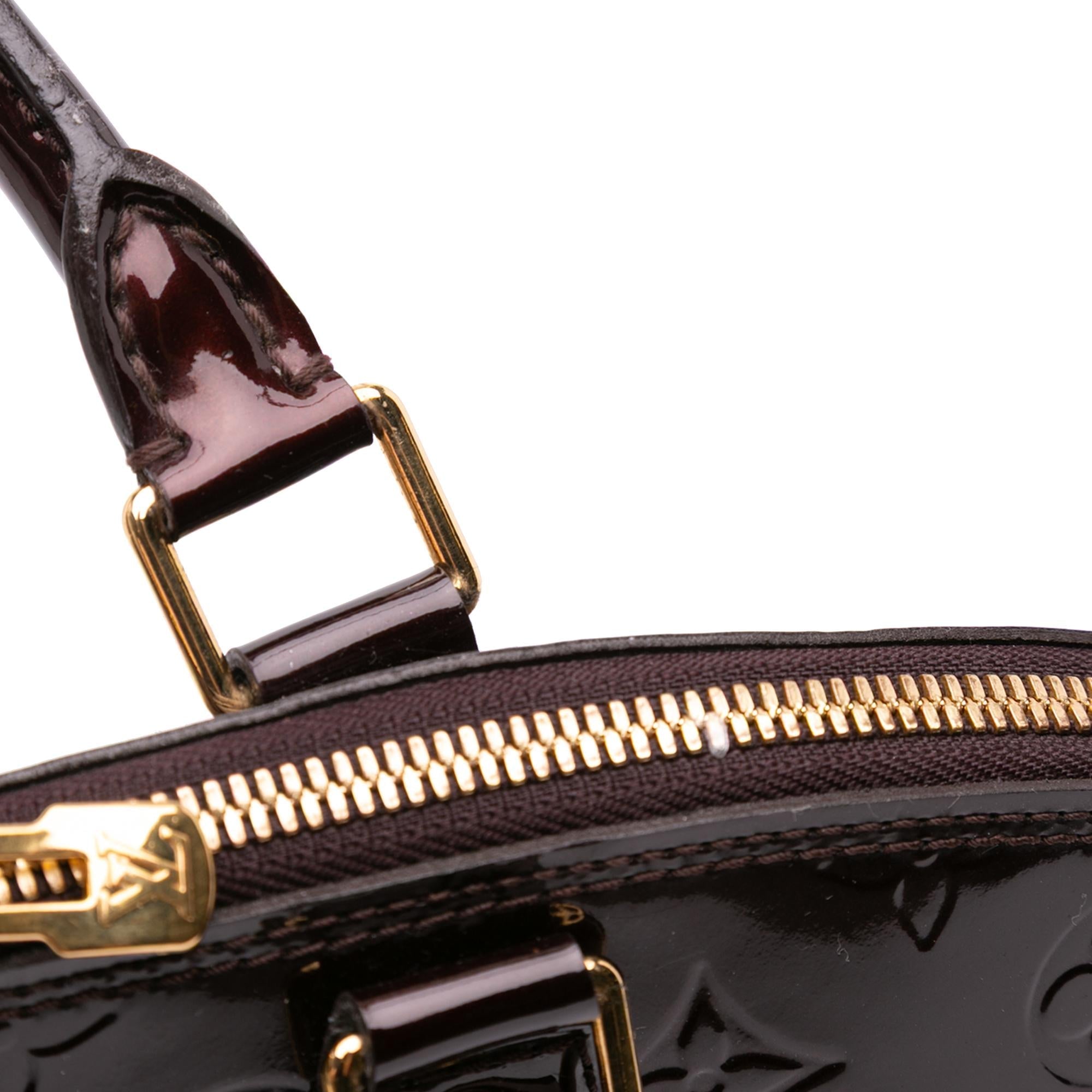 Louis Vuitton Monogram Vernis Alma GM