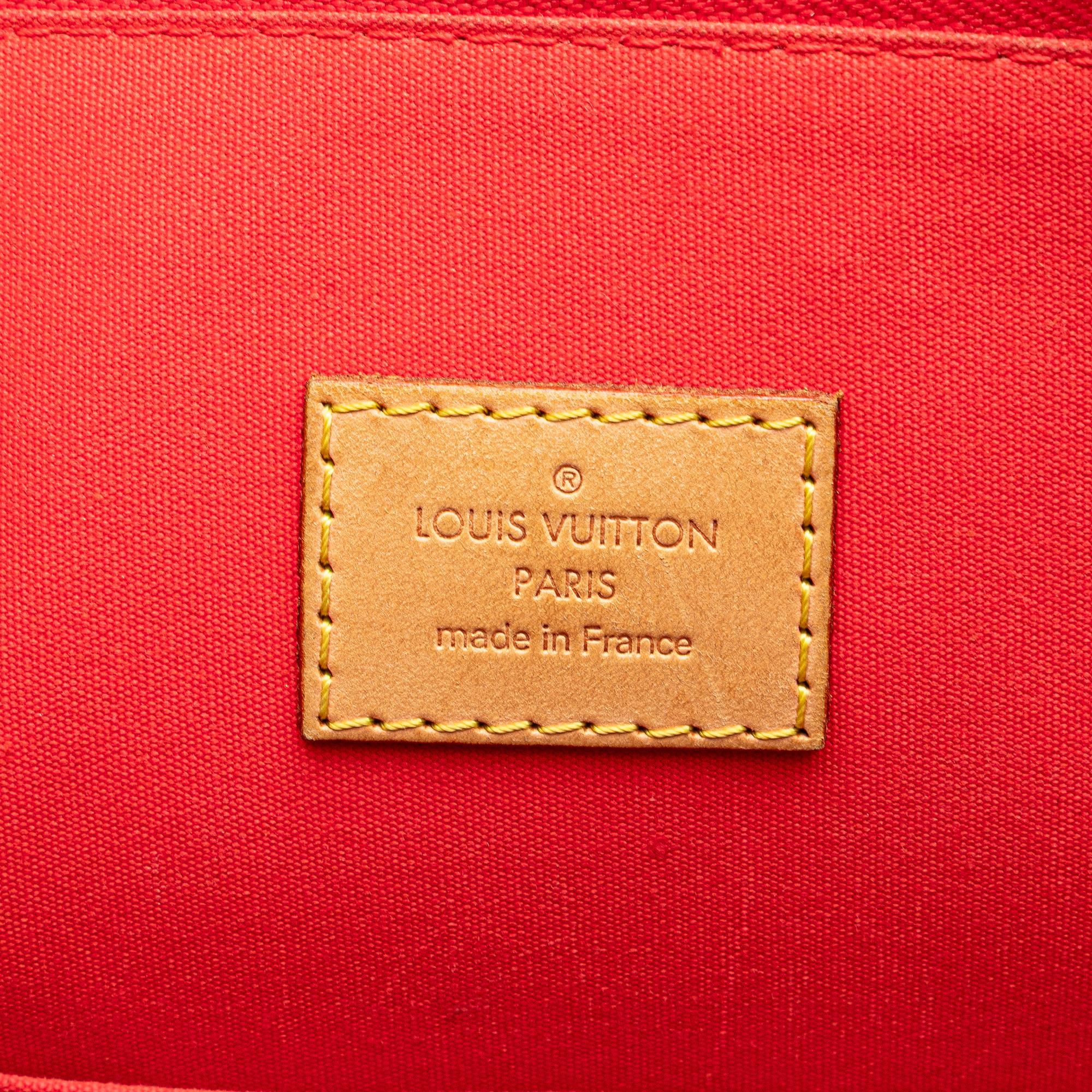 Louis Vuitton Monogram Vernis Alma GM