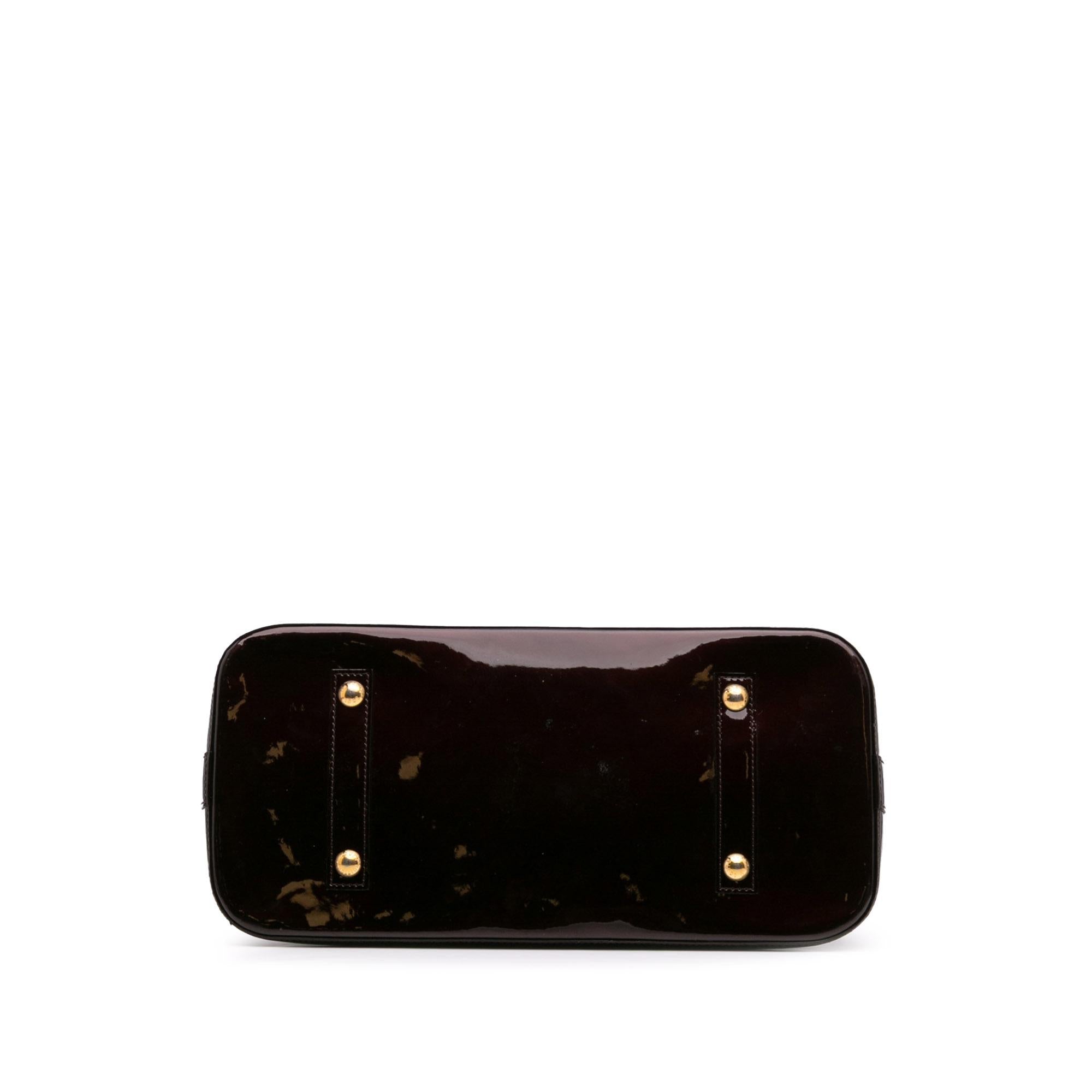 Louis Vuitton Monogram Vernis Alma GM