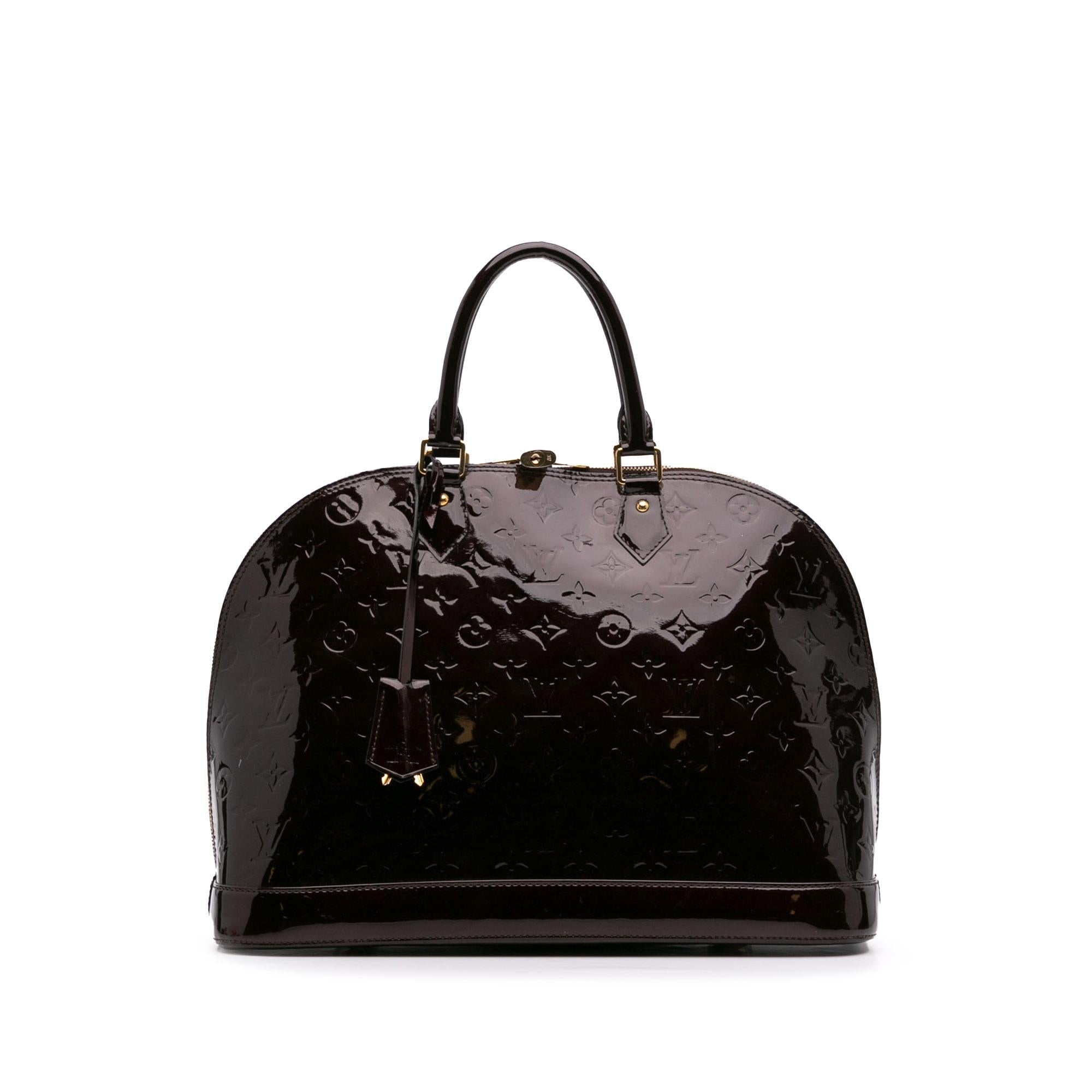 Louis Vuitton Monogram Vernis Alma GM