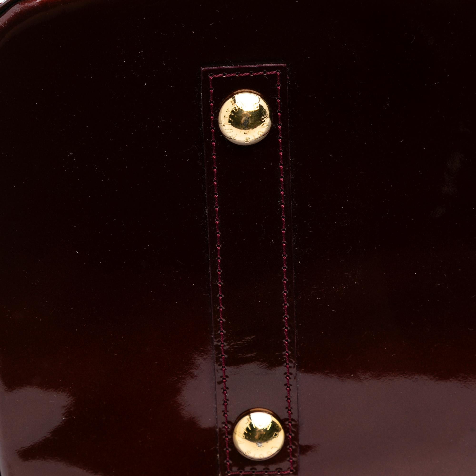 Louis Vuitton Monogram Vernis Alma GM