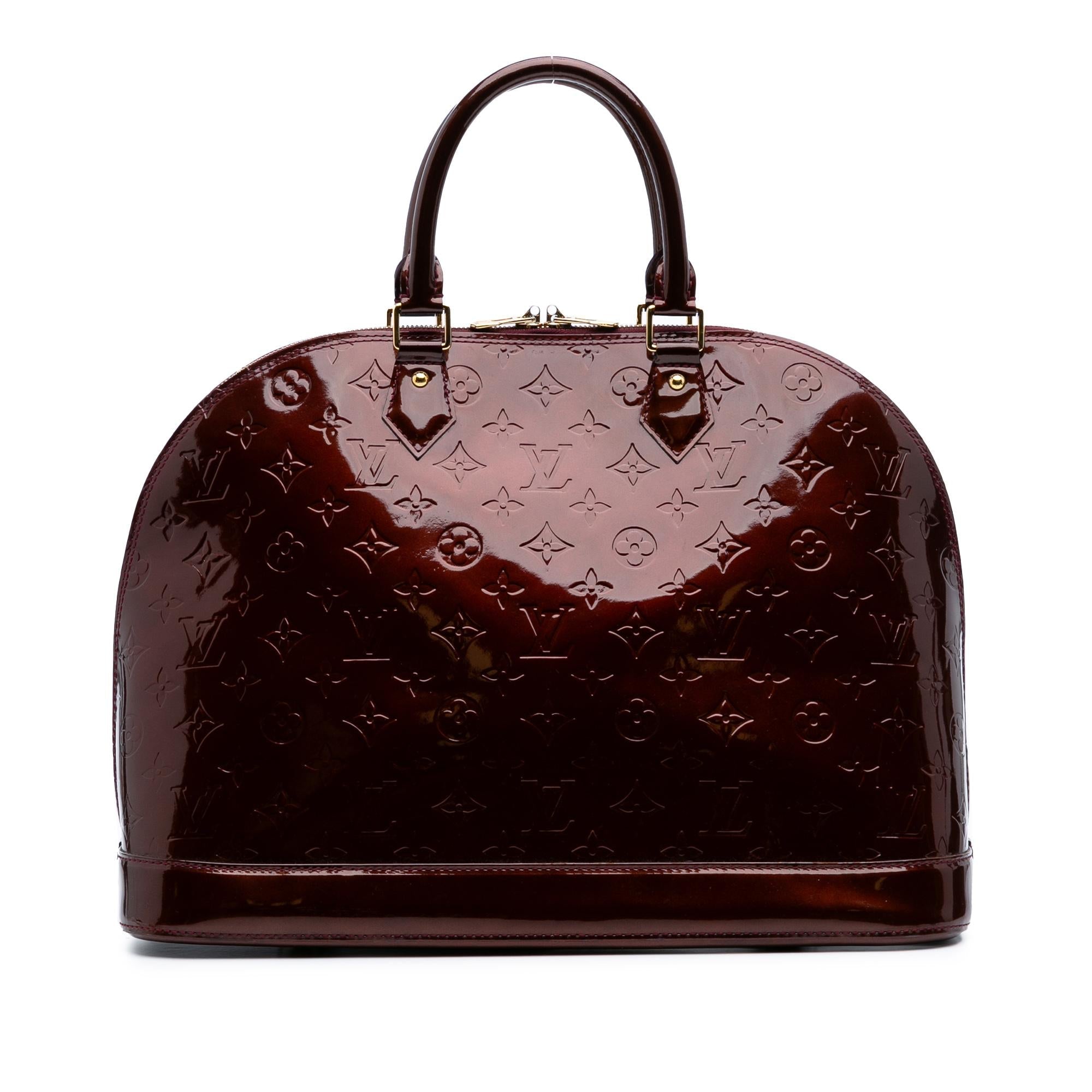 Louis Vuitton Monogram Vernis Alma GM