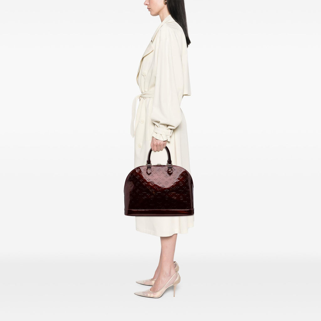 Louis Vuitton Monogram Vernis Alma GM