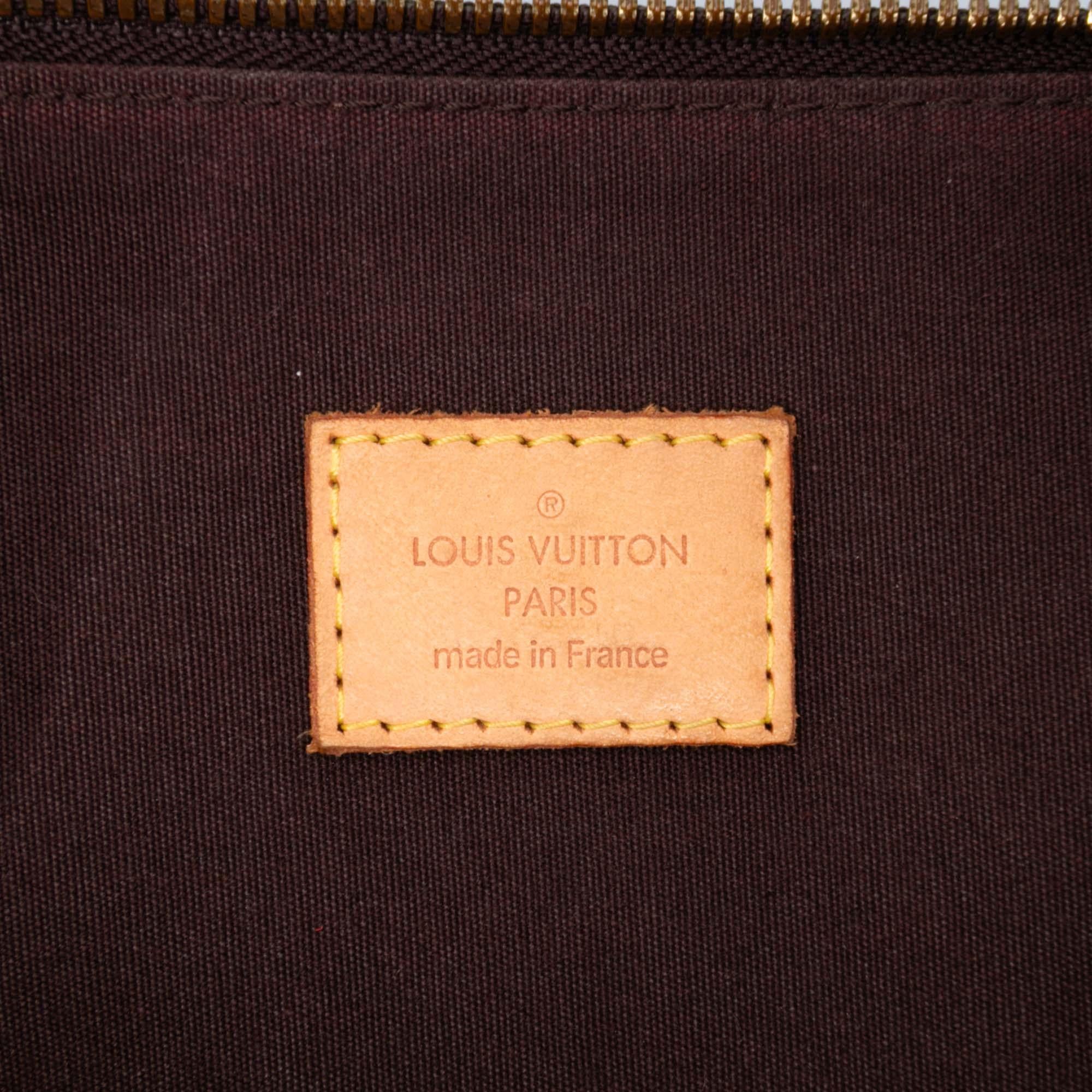 Louis Vuitton Monogram Vernis Alma GM