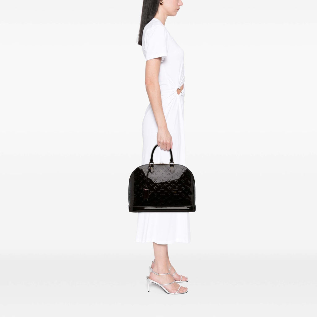 Louis Vuitton Monogram Vernis Alma GM