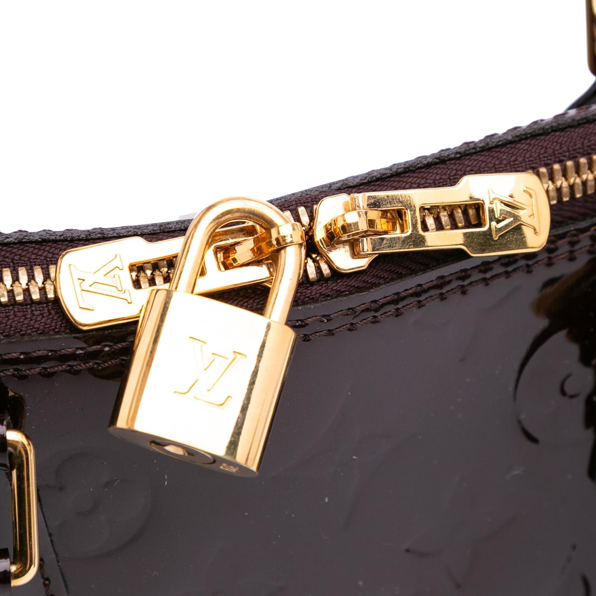 Louis Vuitton Monogram Vernis Alma GM