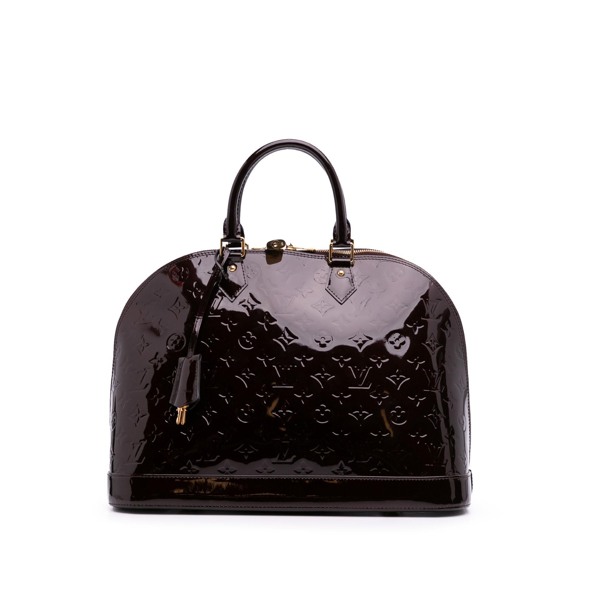 Louis Vuitton Monogram Vernis Alma GM