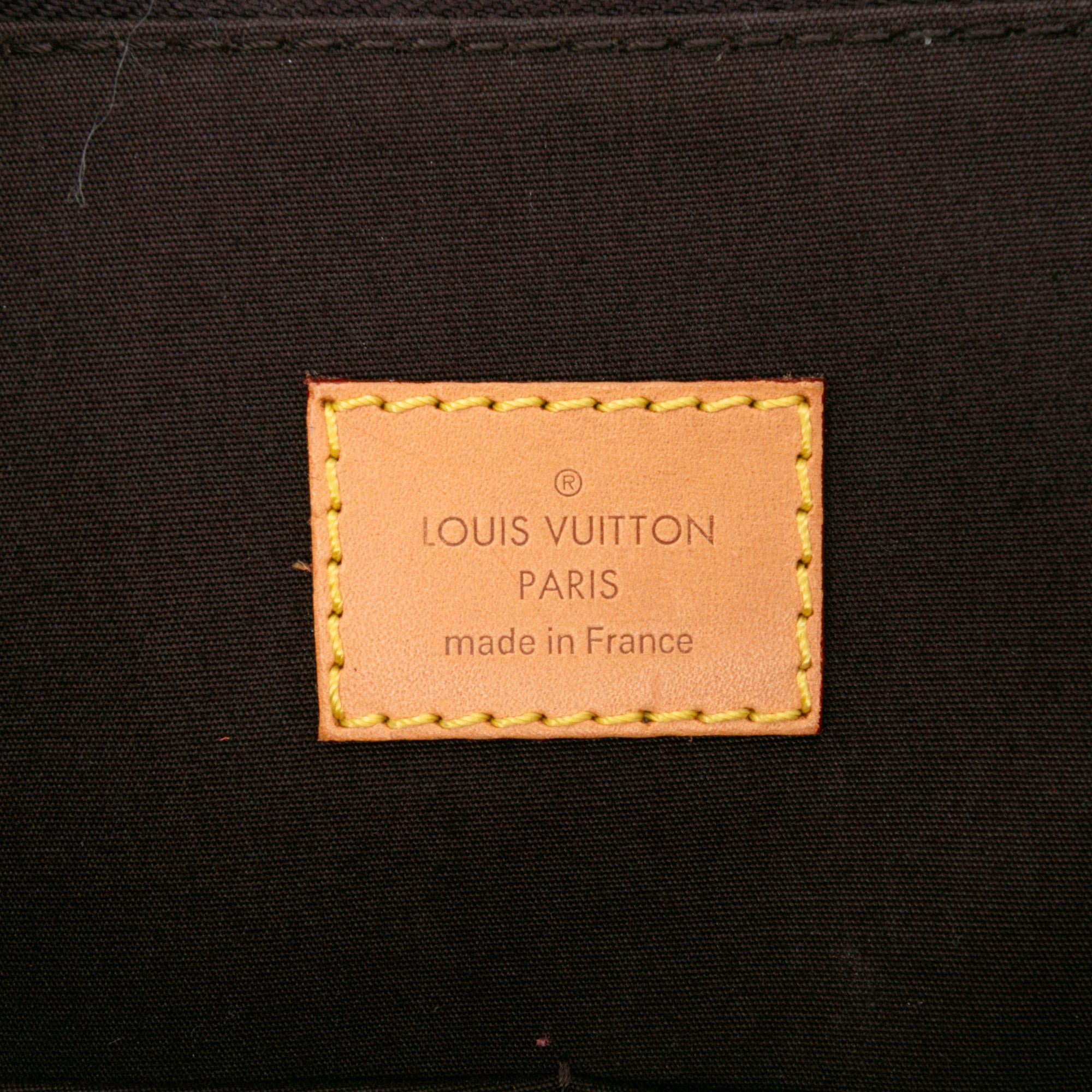 Louis Vuitton Monogram Vernis Alma GM