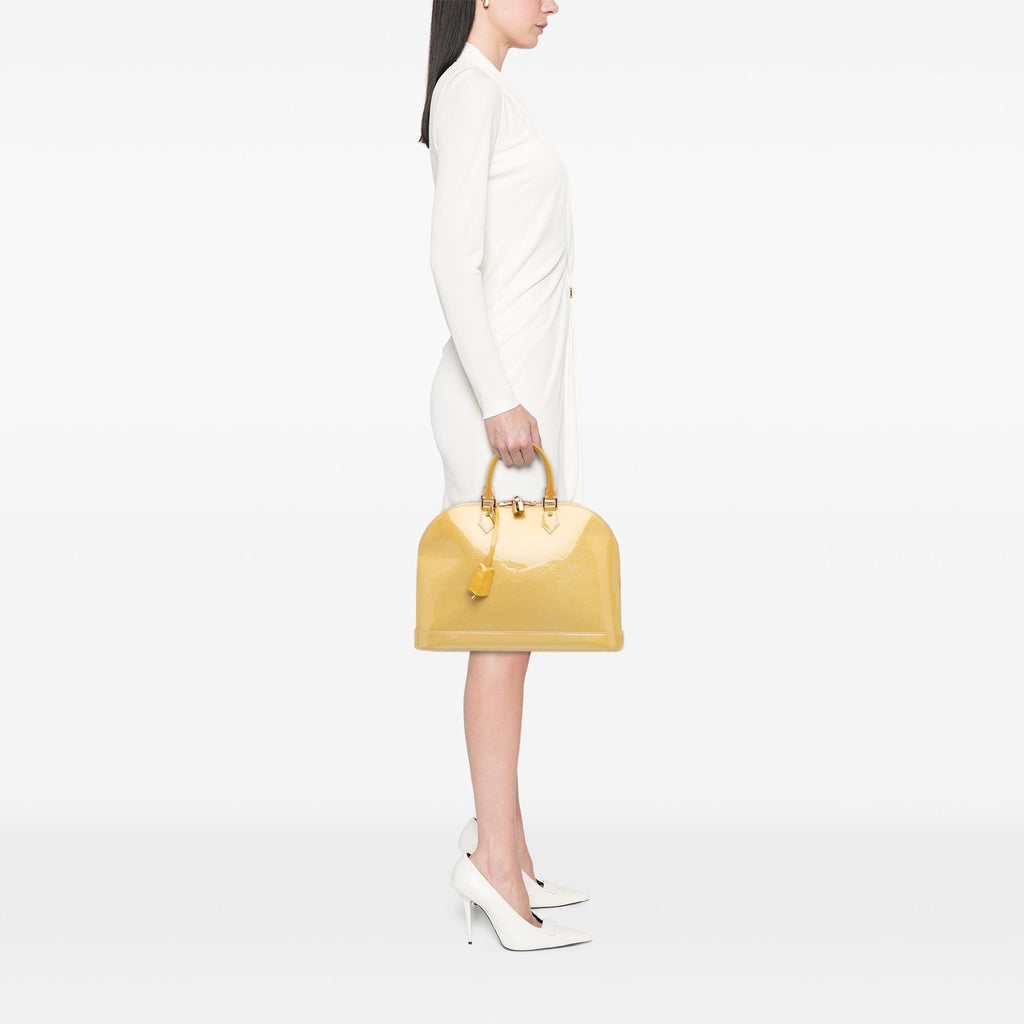 Louis Vuitton Monogram Vernis Alma GM