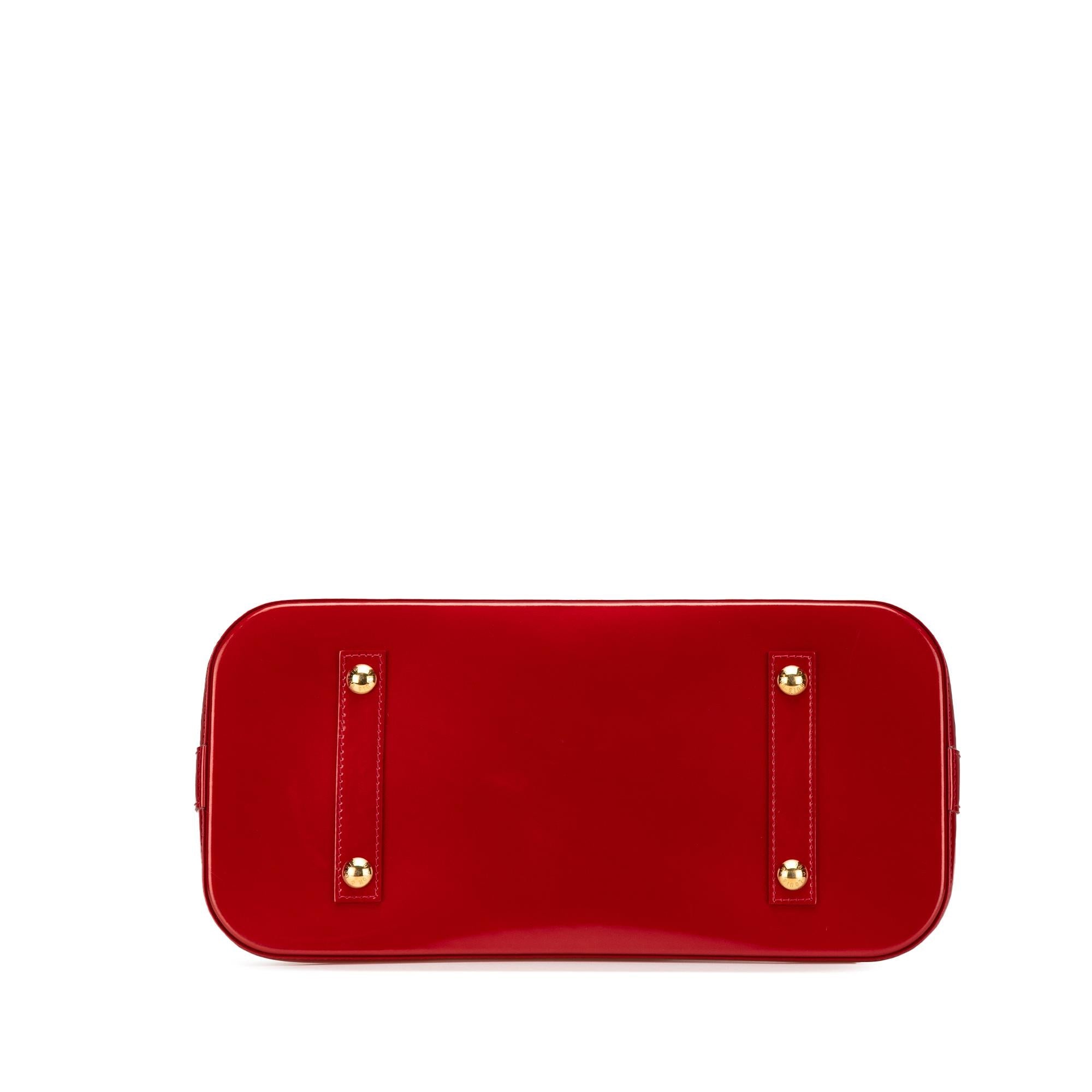 Louis Vuitton Monogram Vernis Alma GM