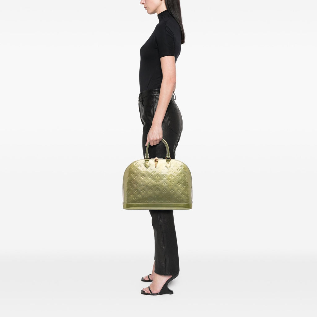 Louis Vuitton Monogram Vernis Alma GM