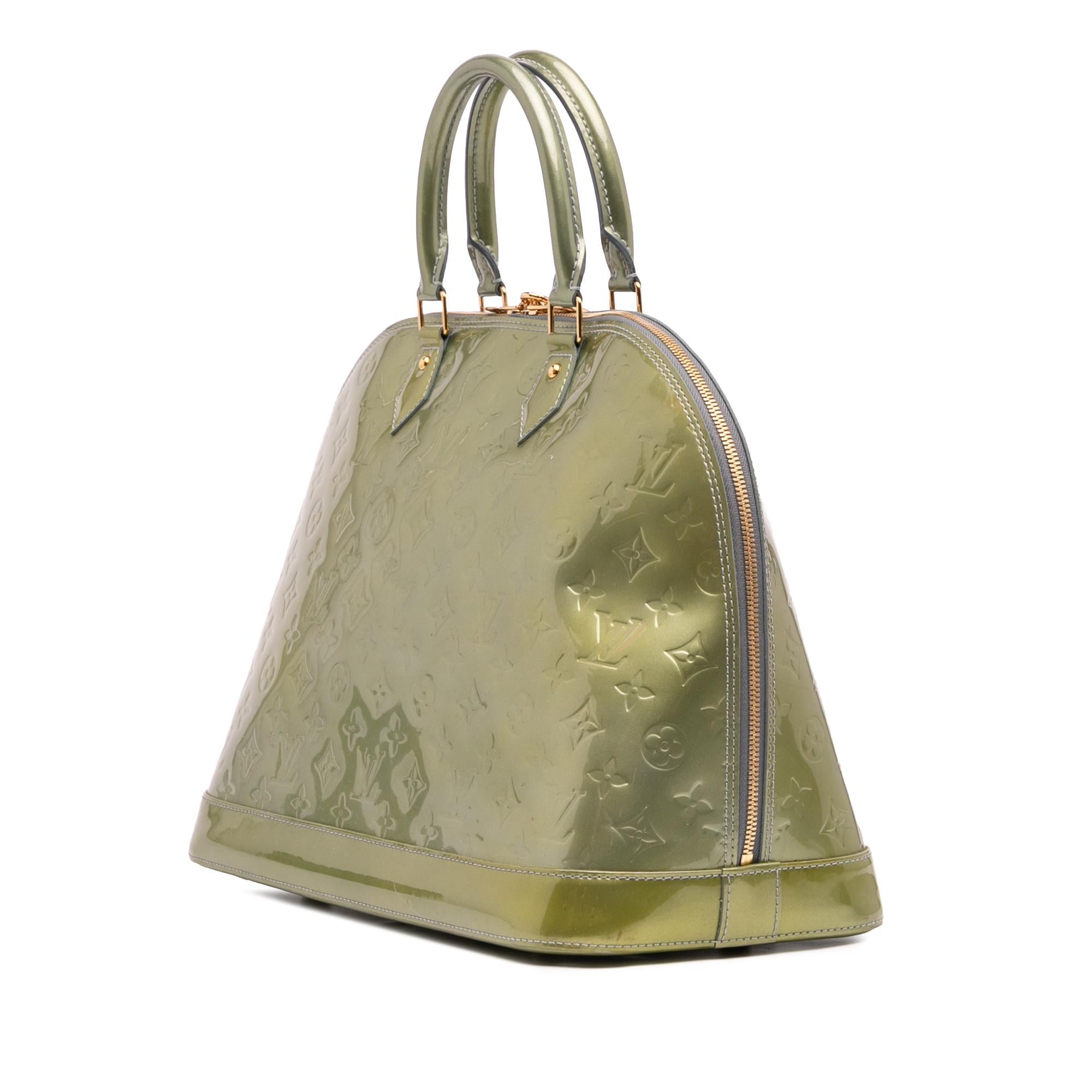 Louis Vuitton Monogram Vernis Alma GM