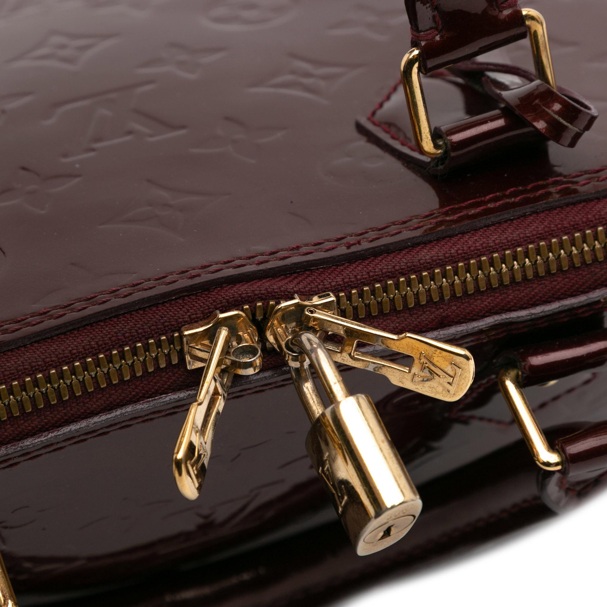 Louis Vuitton Monogram Vernis Alma GM