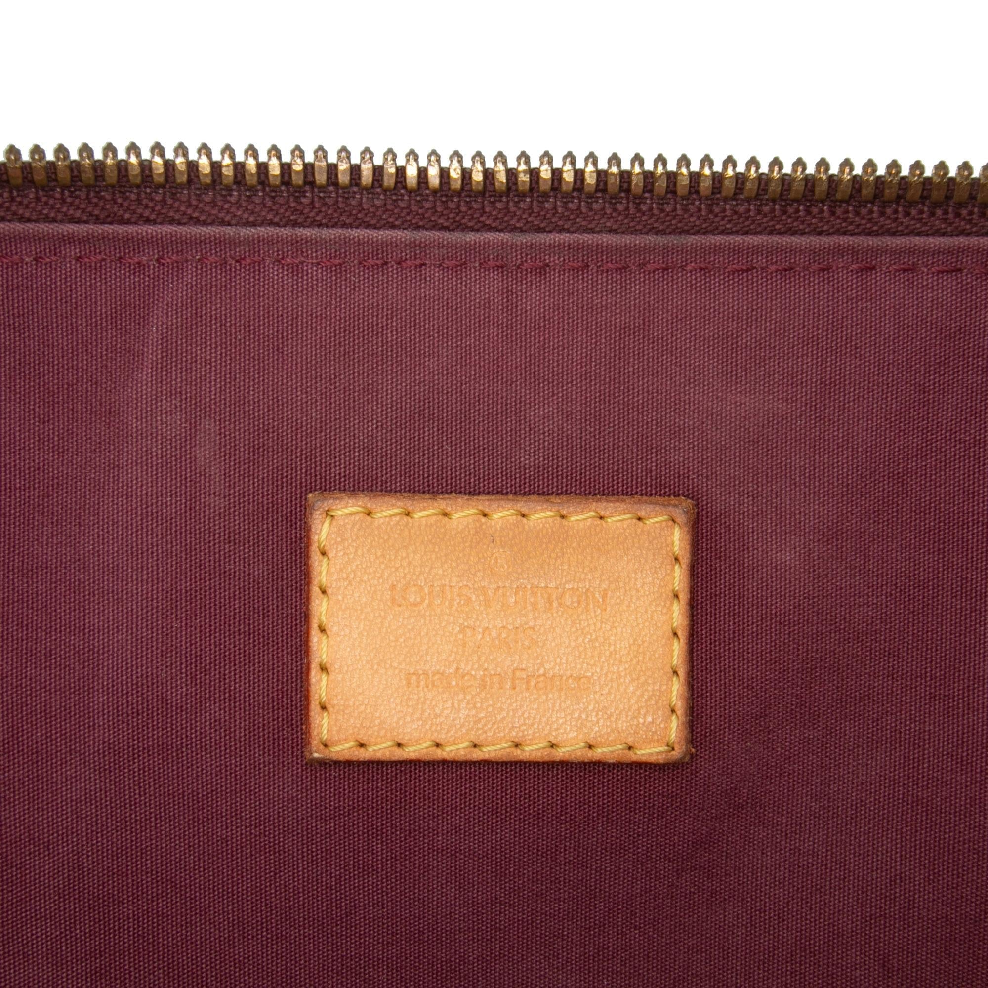 Louis Vuitton Monogram Vernis Alma GM