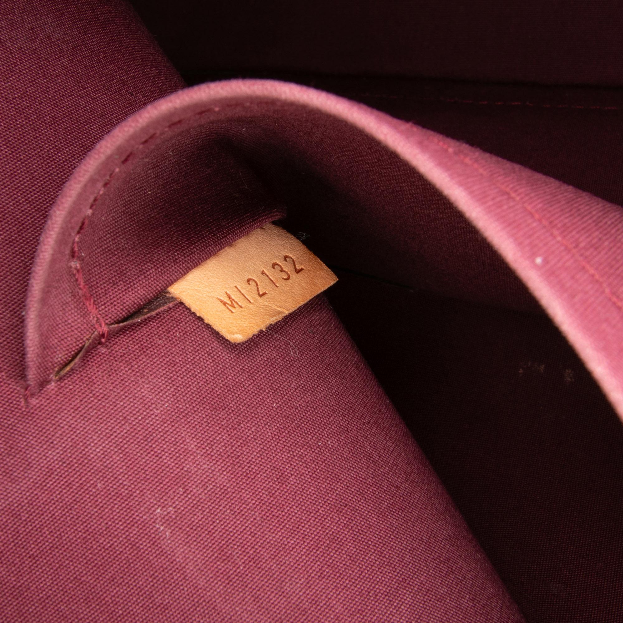 Louis Vuitton Monogram Vernis Alma GM