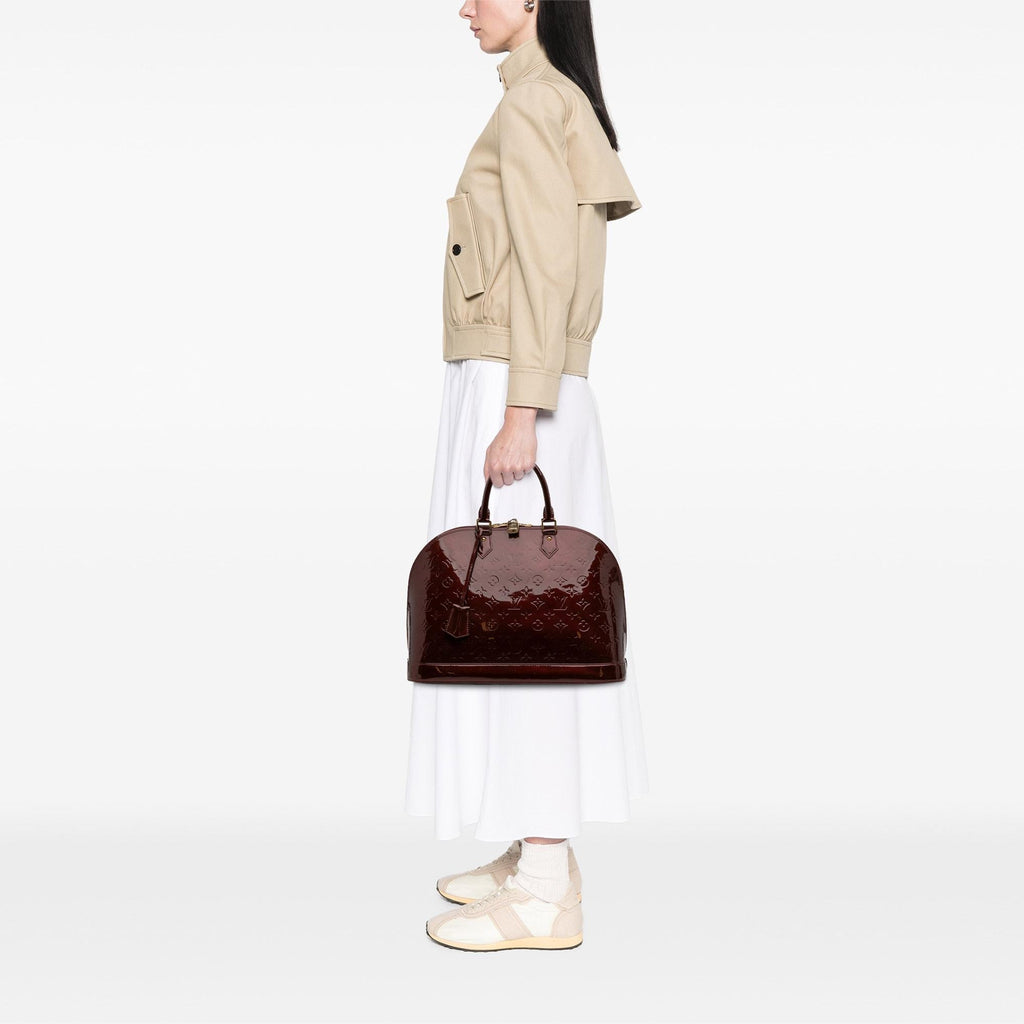 Louis Vuitton Monogram Vernis Alma GM