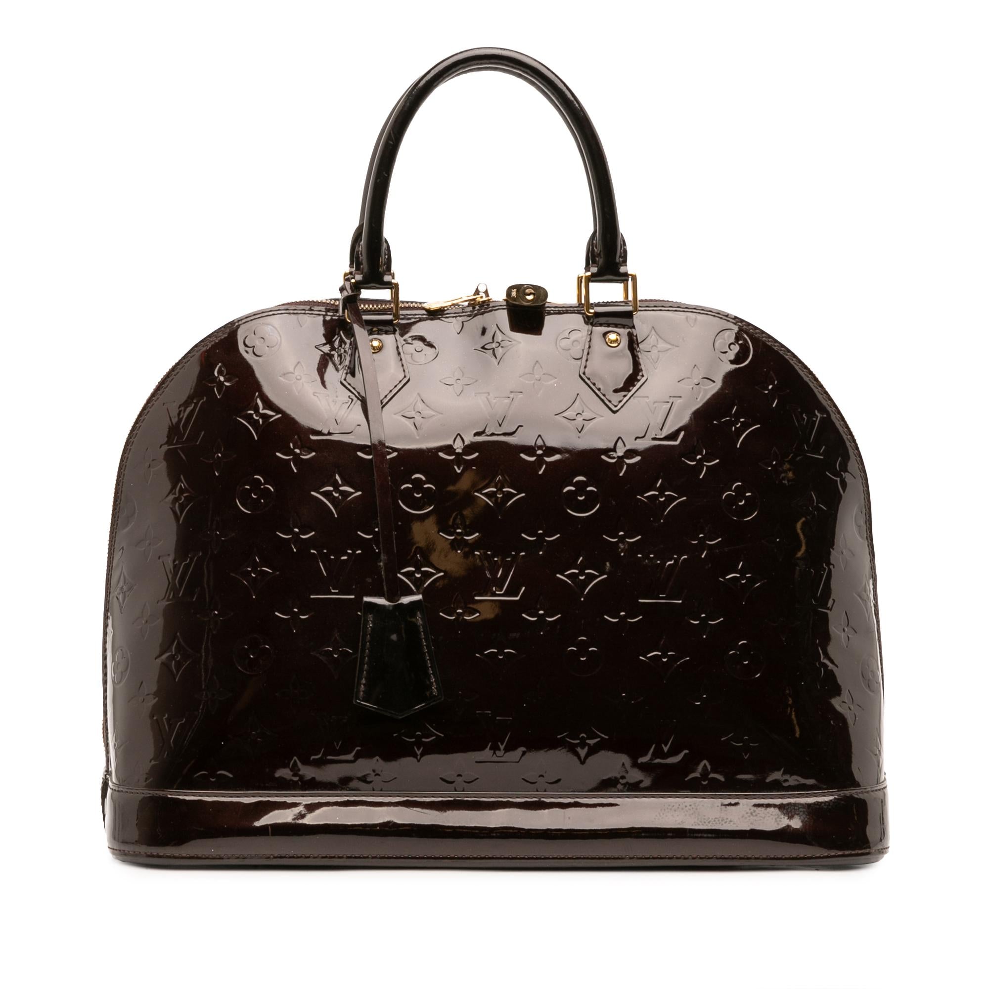 Louis Vuitton Monogram Vernis Alma GM