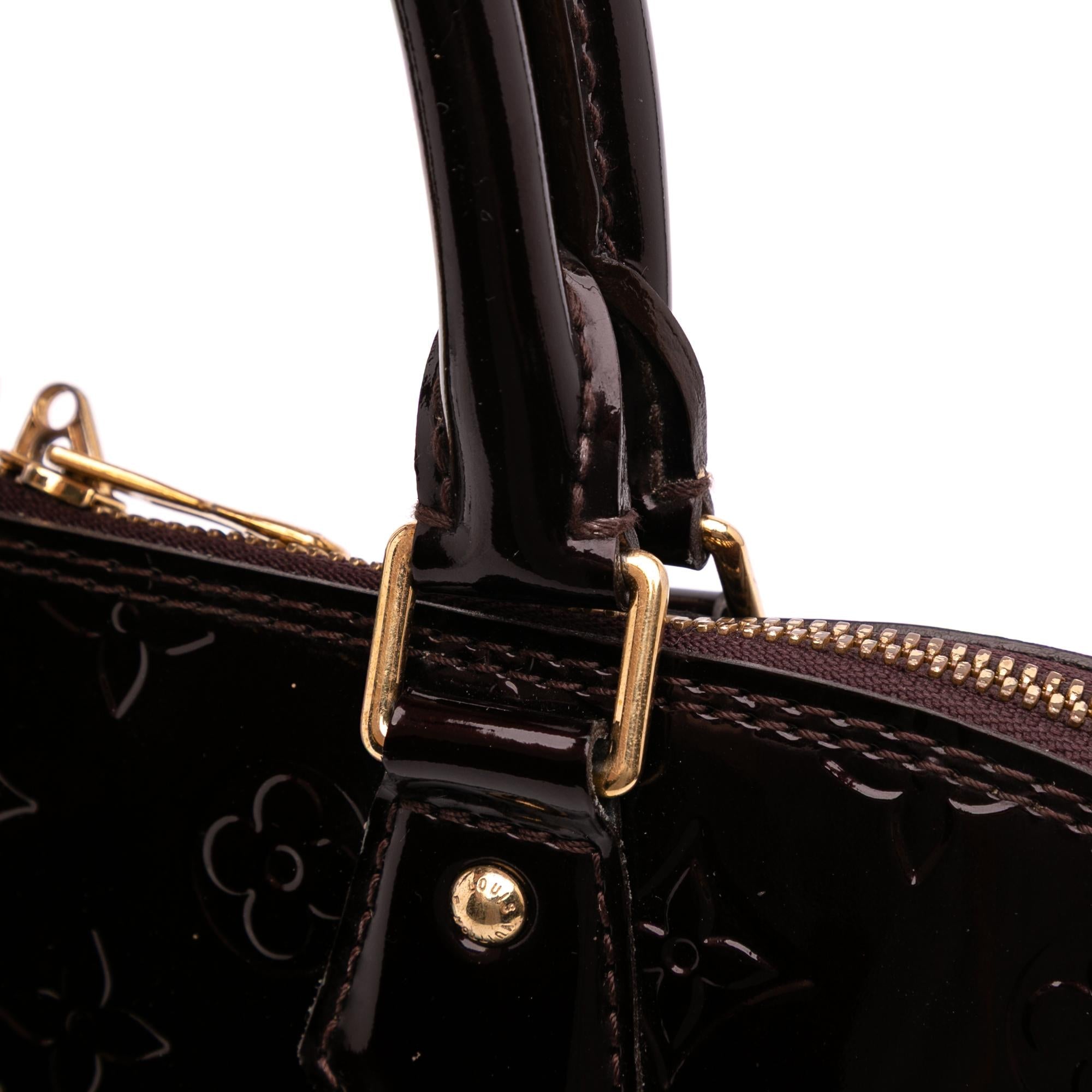 Louis Vuitton Monogram Vernis Alma GM