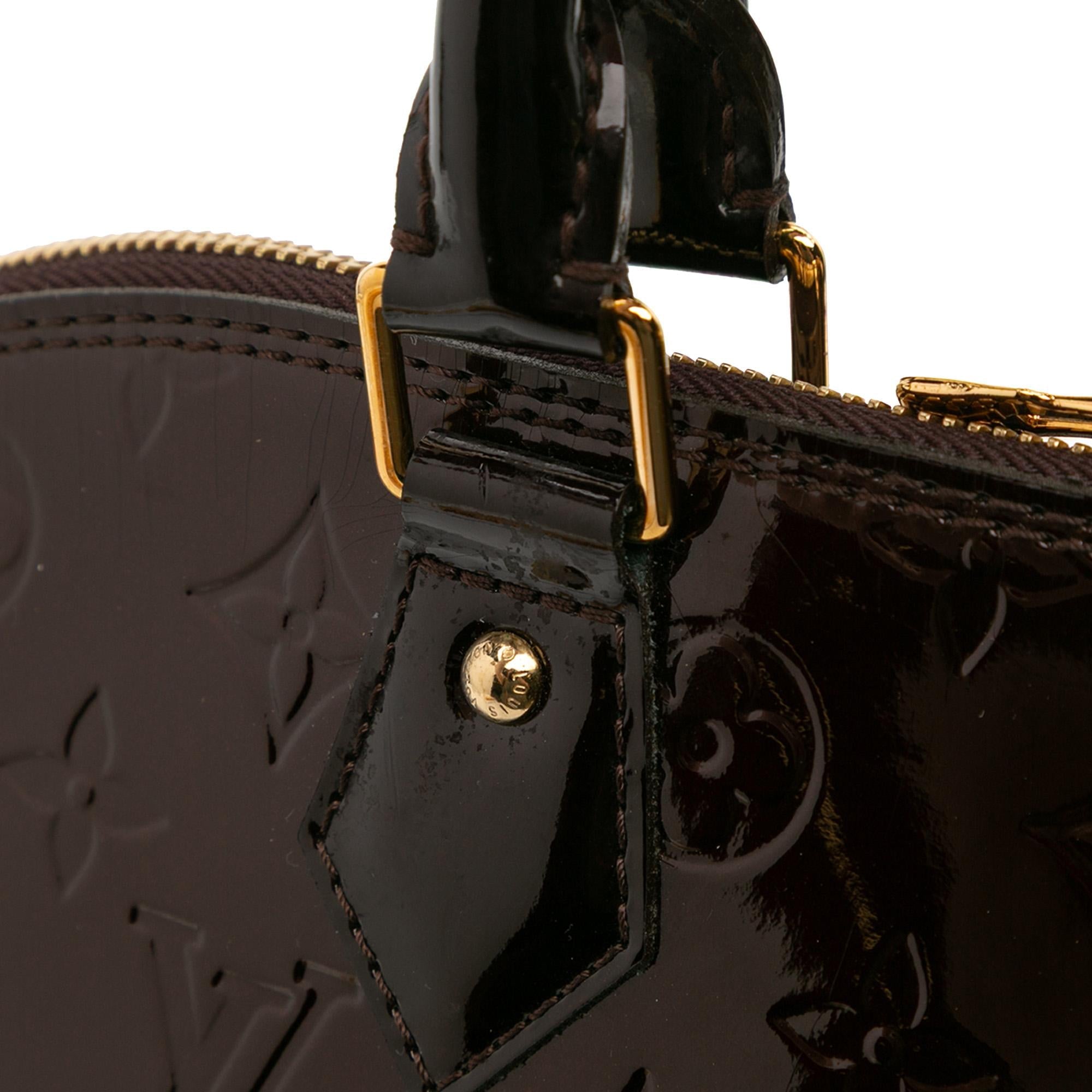 Louis Vuitton Monogram Vernis Alma GM