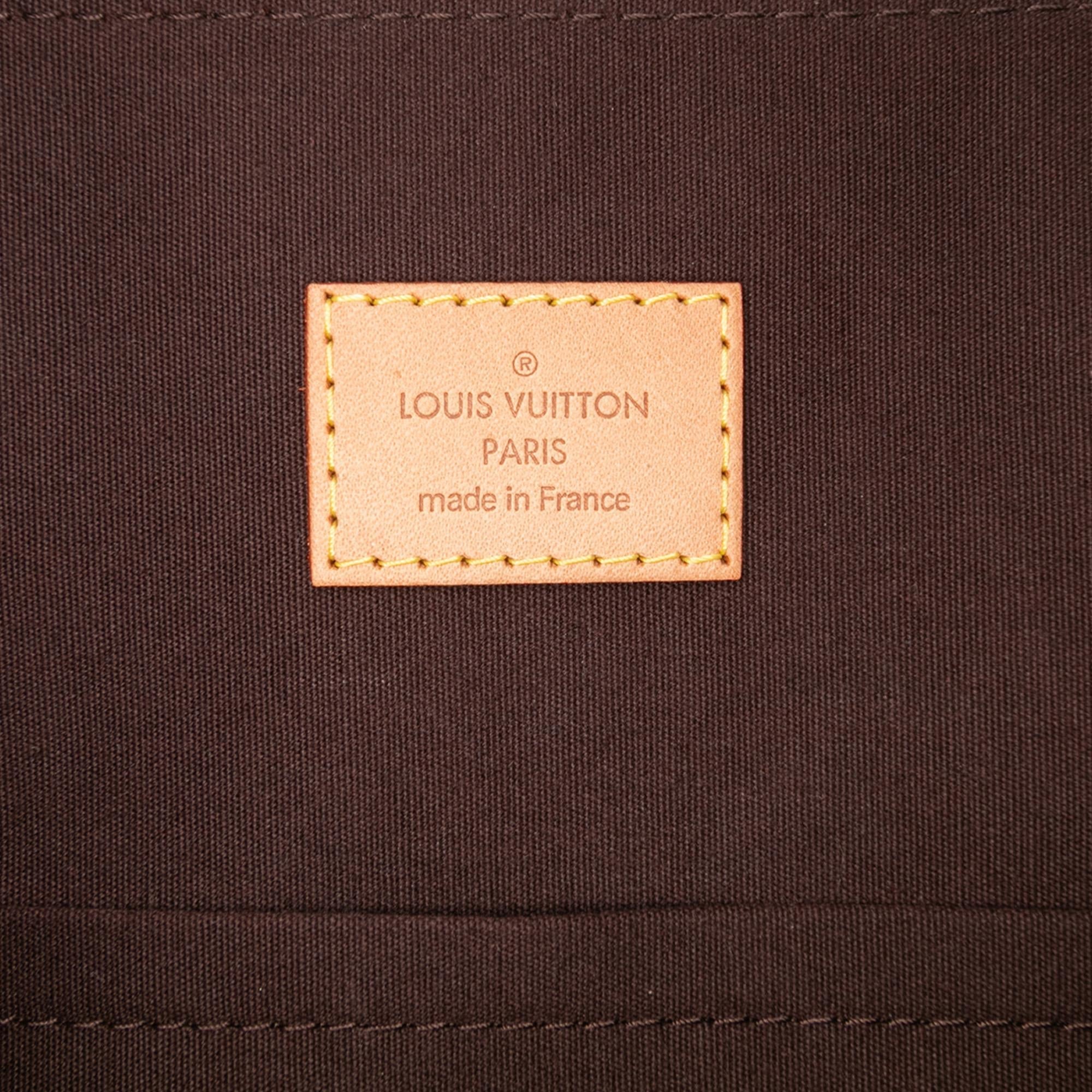 Louis Vuitton Monogram Vernis Alma GM