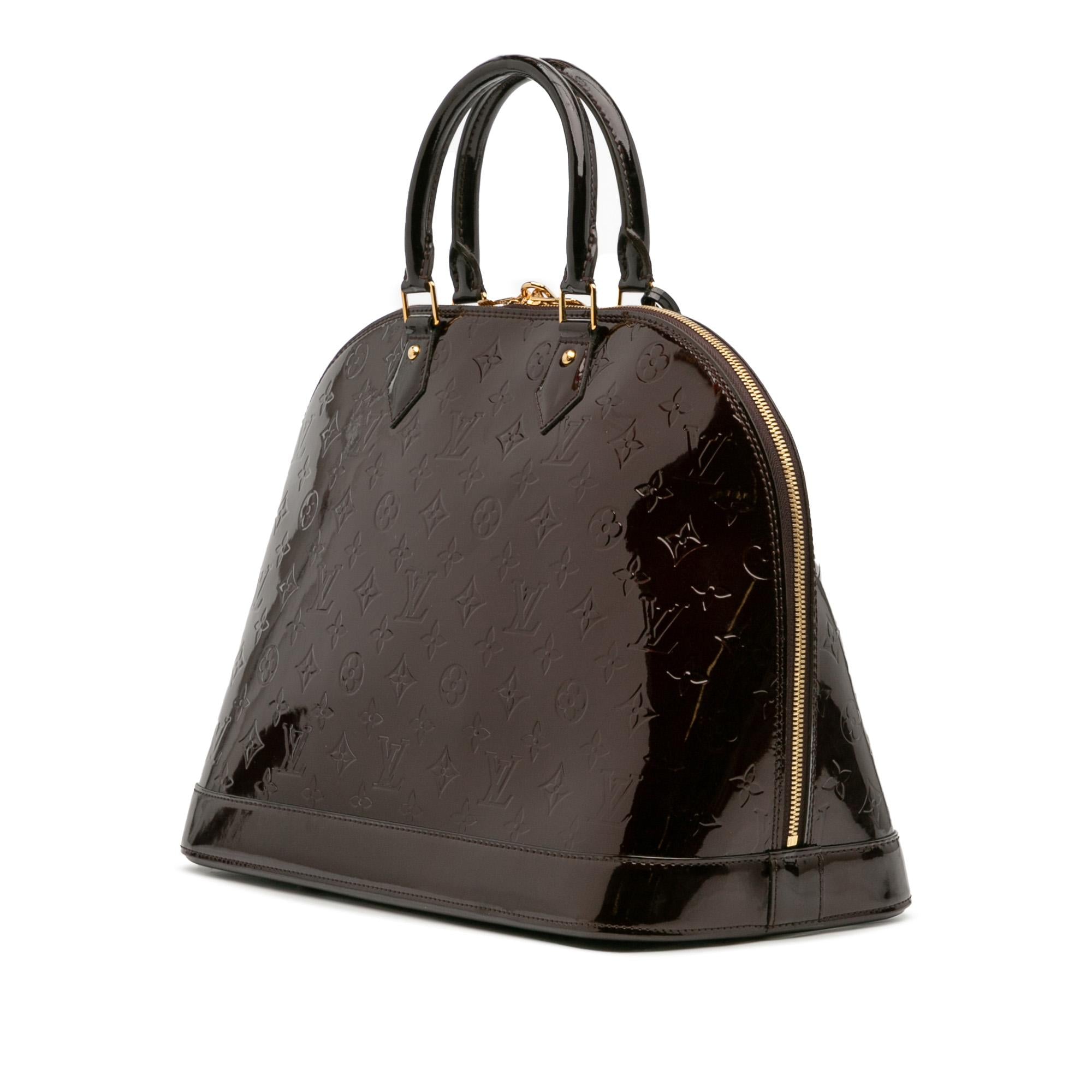 Louis Vuitton Monogram Vernis Alma GM
