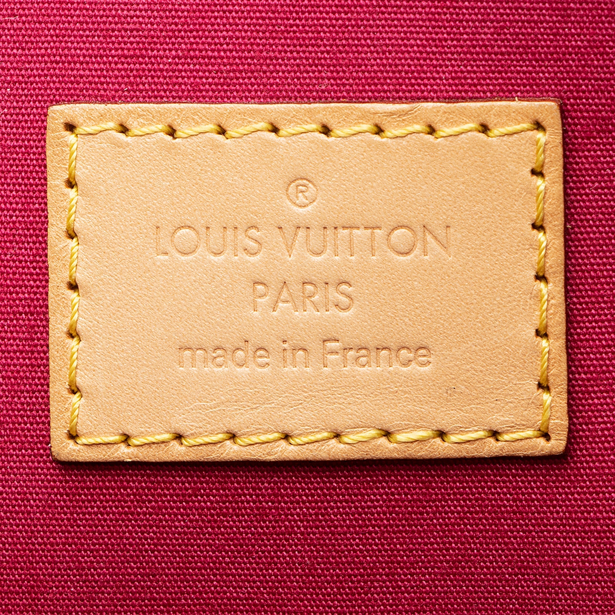 Louis Vuitton Monogram Vernis Alma MM Satchel (SHF-22630)