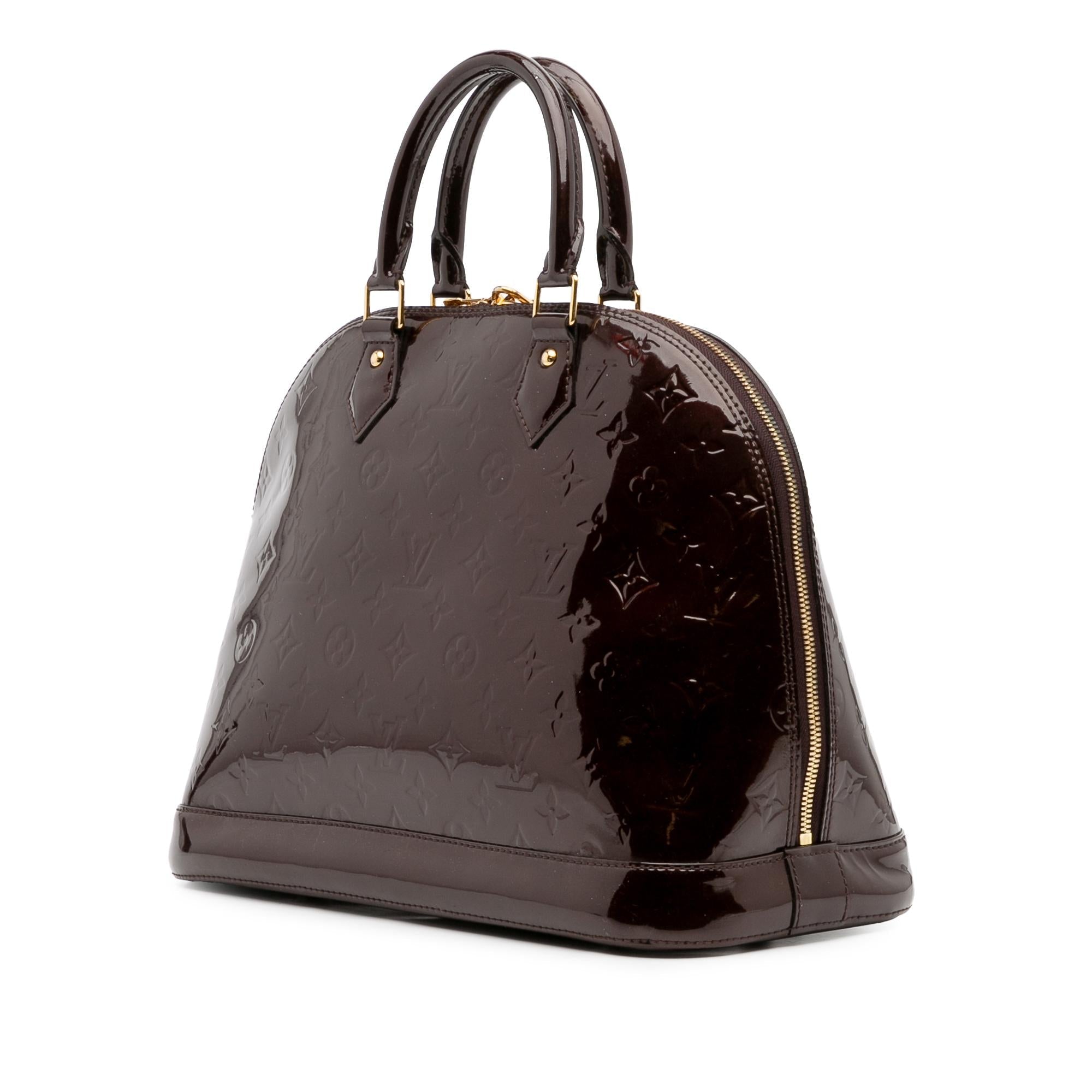 Louis Vuitton Monogram Vernis Alma MM