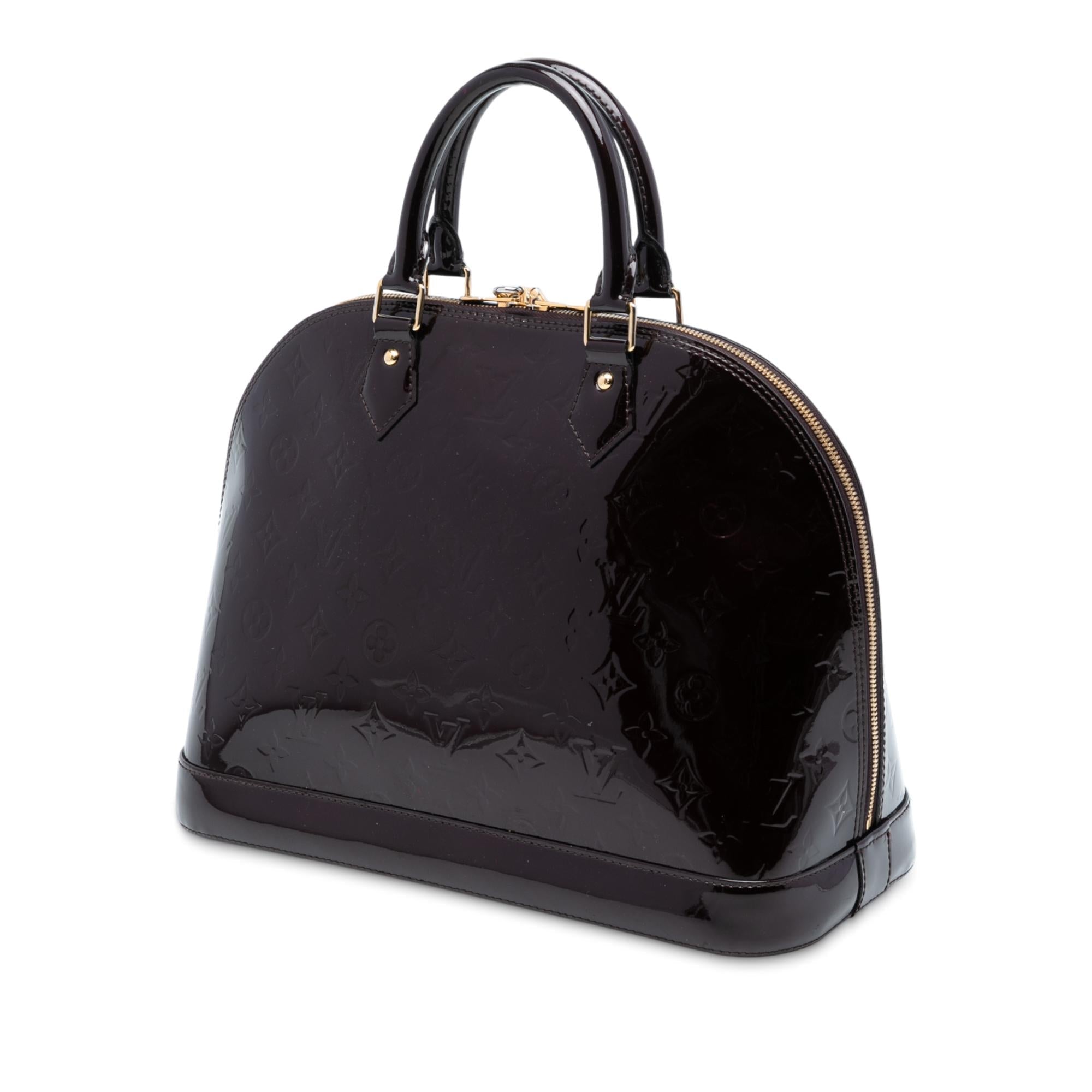 Louis Vuitton Monogram Vernis Alma MM