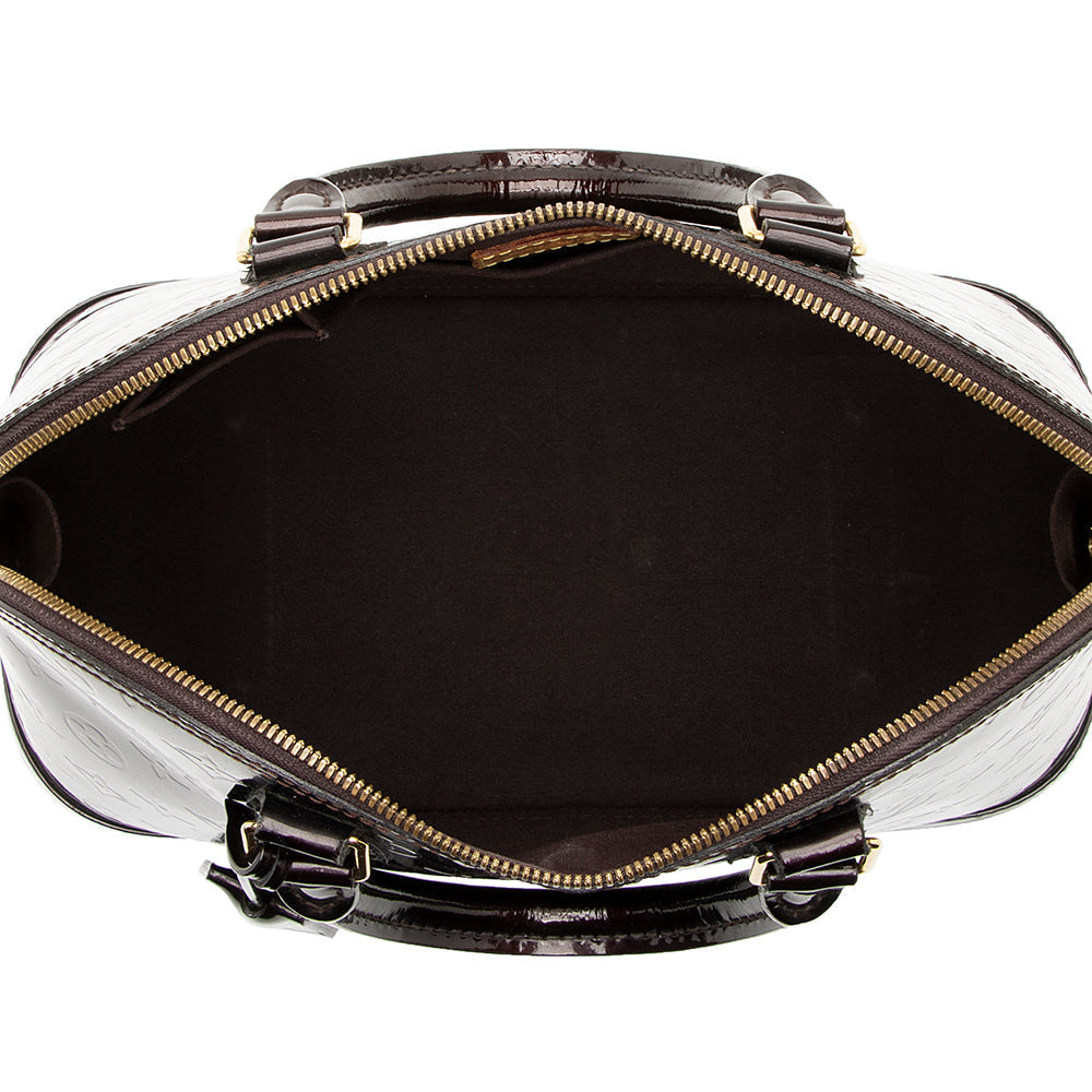 Louis Vuitton Monogram Vernis Alma PM Satchel (SHF-19859)