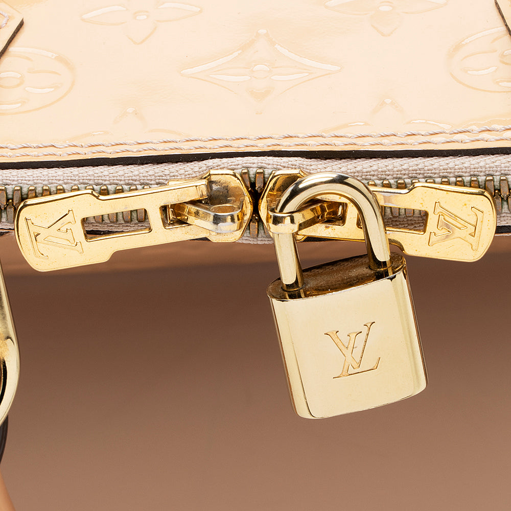 Louis Vuitton Monogram Vernis Alma PM Satchel (SHF-19932)