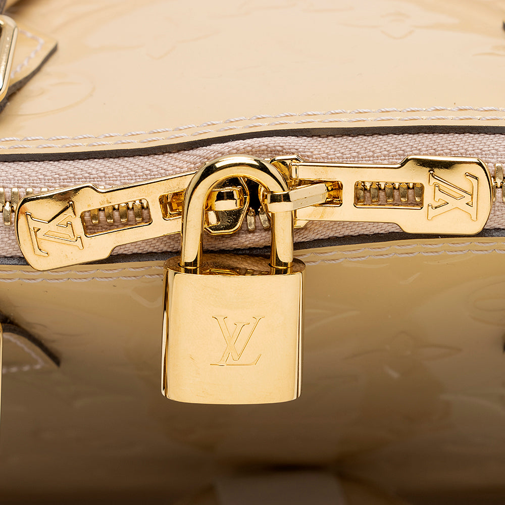 Louis Vuitton Monogram Vernis Alma PM Satchel (SHF-21750)