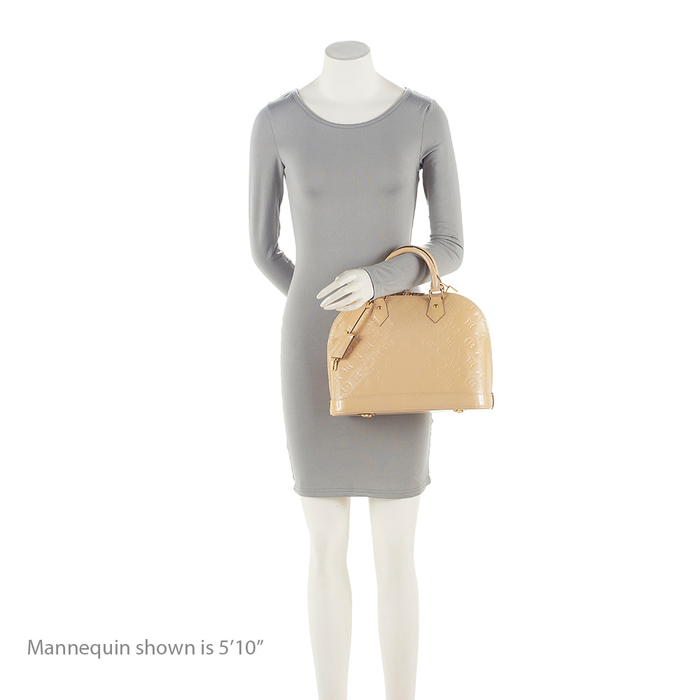 Louis Vuitton Monogram Vernis Alma PM Satchel (SHF-21750)