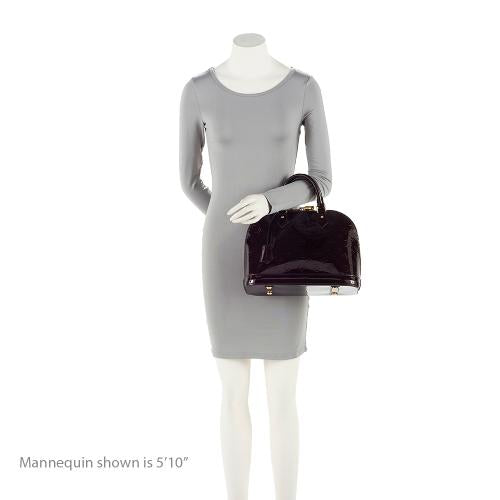 Louis Vuitton Monogram Vernis Alma PM Satchel (SHF-22167)