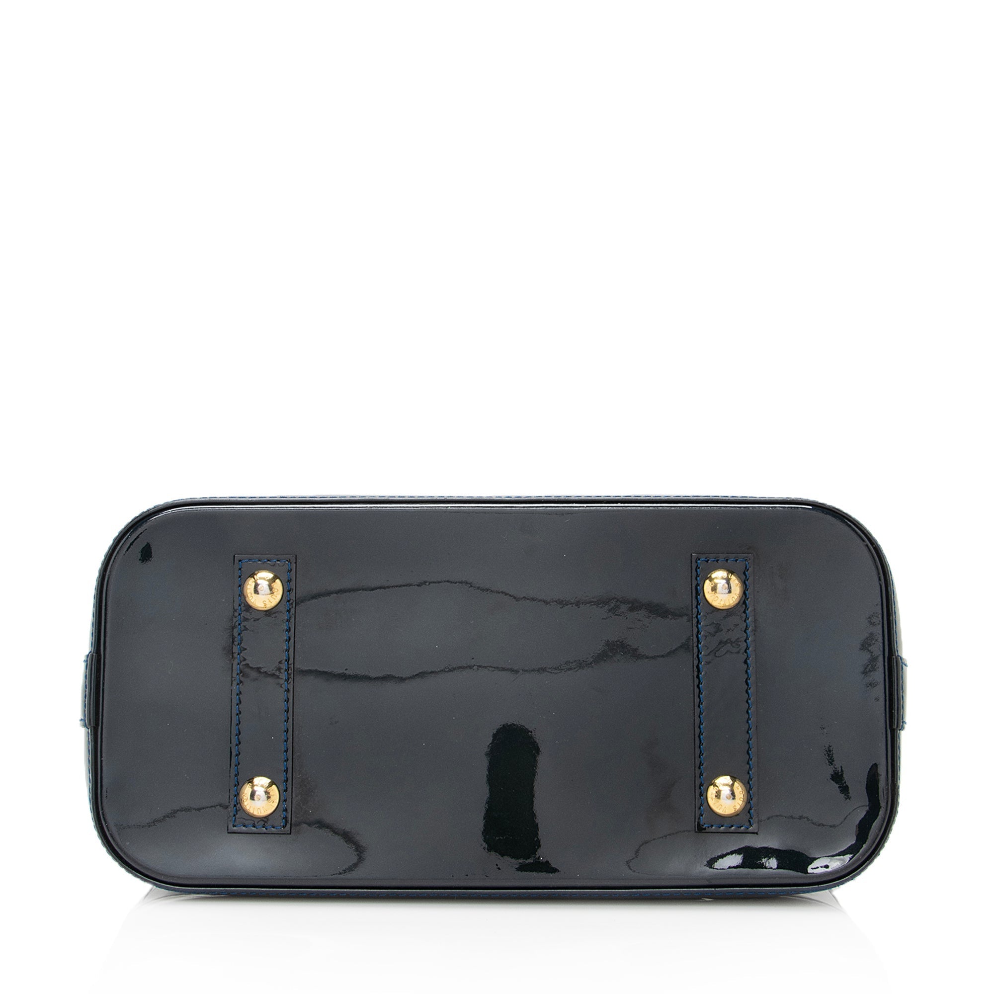 Louis Vuitton Monogram Vernis Alma PM Satchel (SHF-22635)