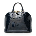 Louis Vuitton Monogram Vernis Alma PM Satchel (SHF-22635)