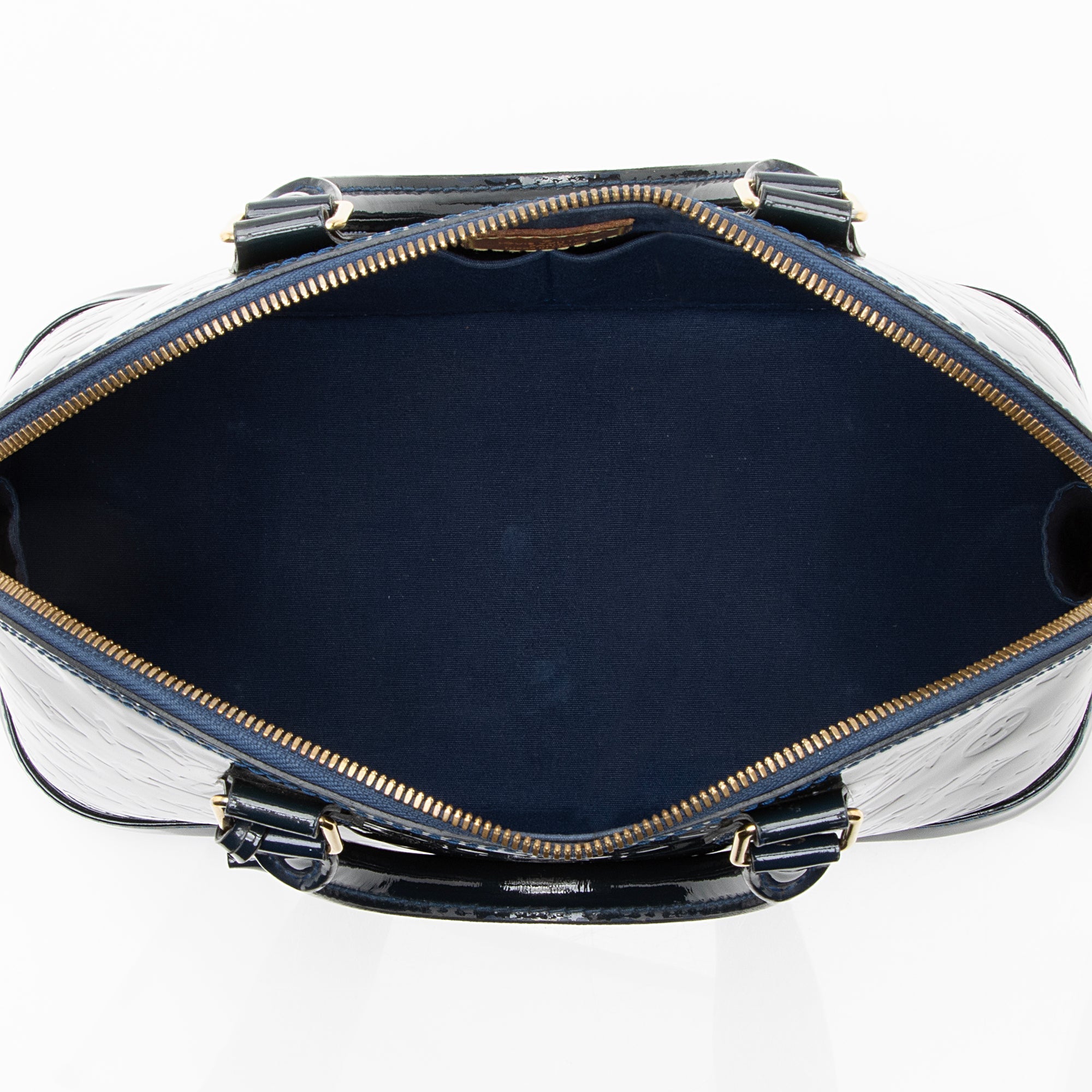 Louis Vuitton Monogram Vernis Alma PM Satchel (SHF-22635)