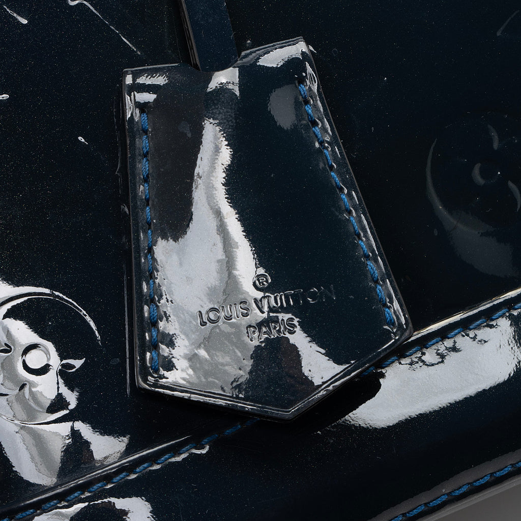 Louis Vuitton Monogram Vernis Alma PM Satchel (SHF-22635)