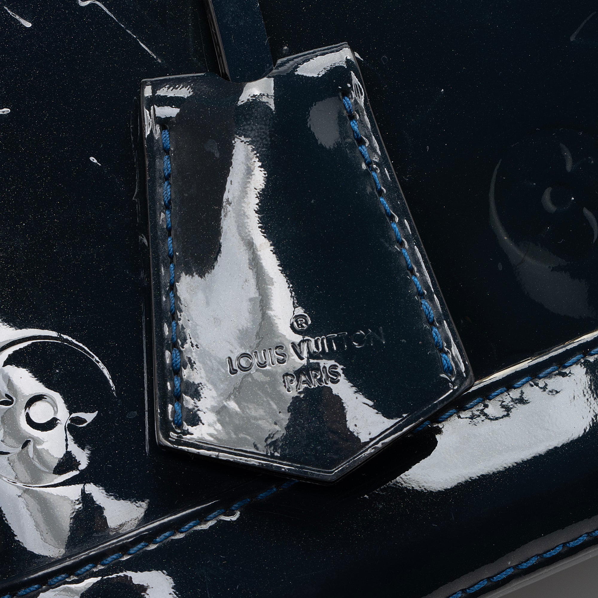 Louis Vuitton Monogram Vernis Alma PM Satchel (SHF-22635)