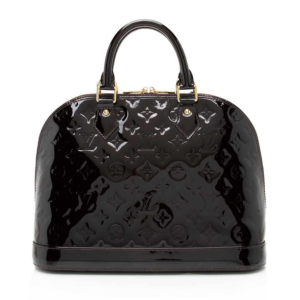 Louis Vuitton Monogram Vernis Alma PM Satchel (SHF-RKBVys)