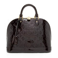 Louis Vuitton Monogram Vernis Alma PM Satchel (SHF-fmHWuP)