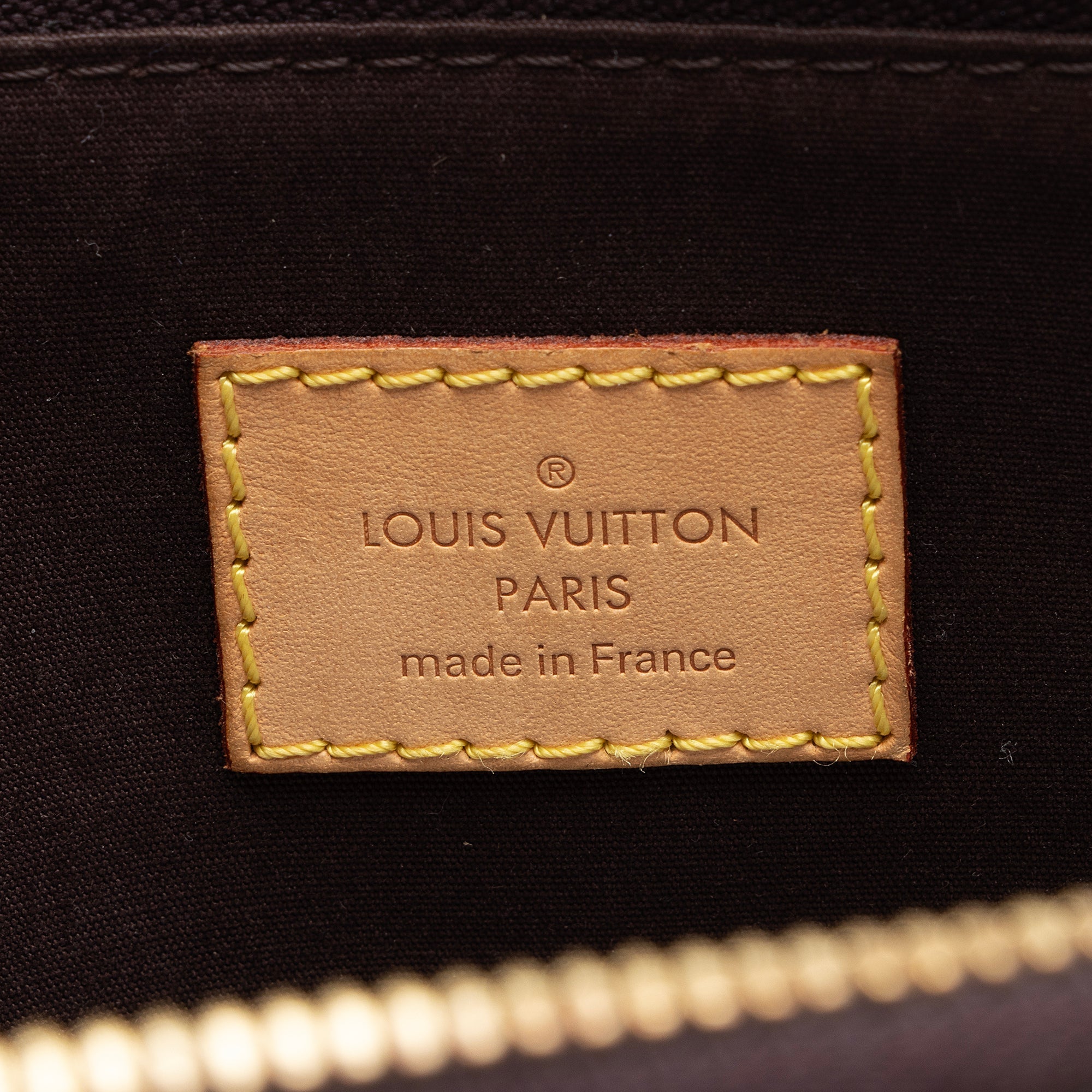 Louis Vuitton Monogram Vernis Alma PM Satchel (SHF-fmHWuP)