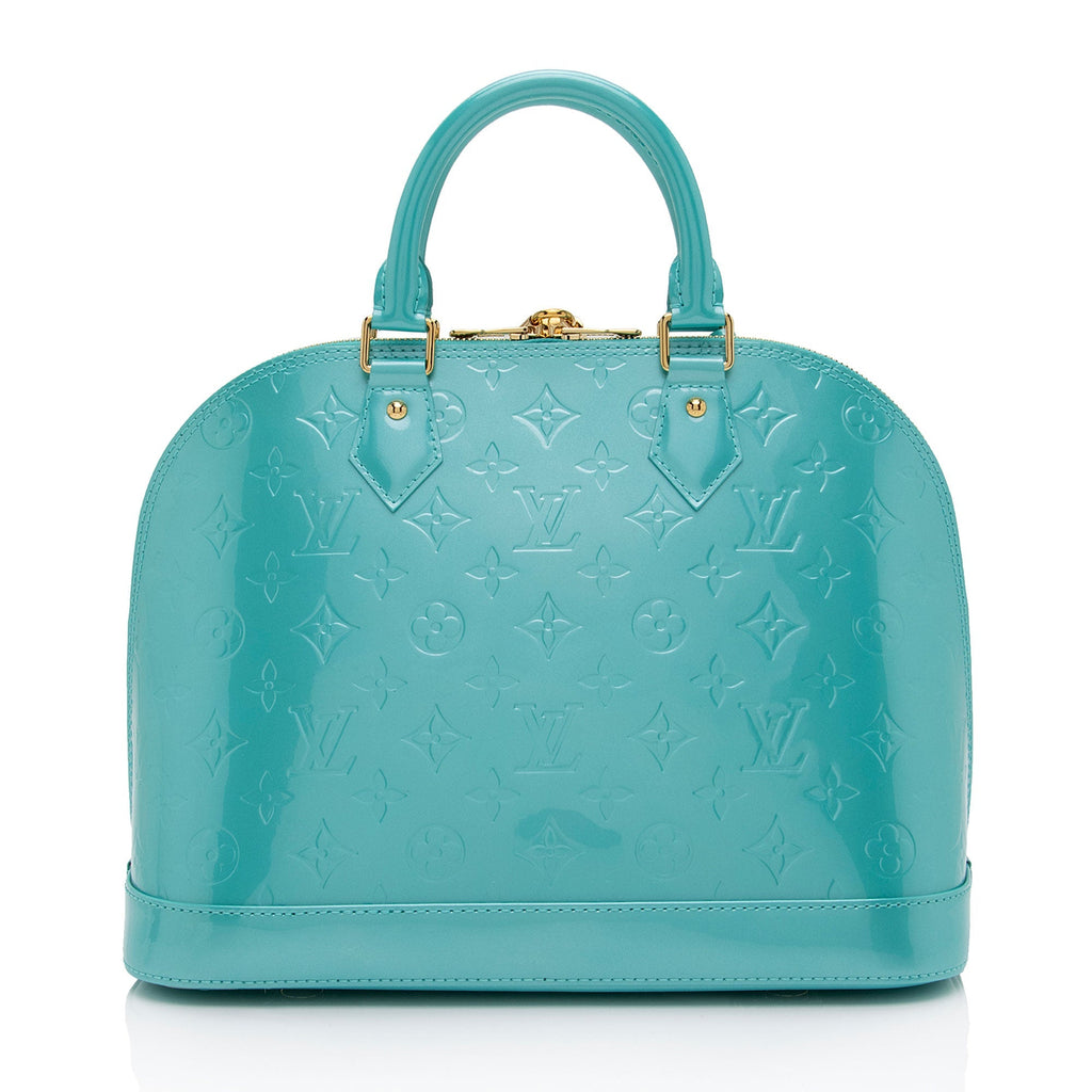 Louis Vuitton Monogram Vernis Alma PM Satchel (SHF-qtN90H)