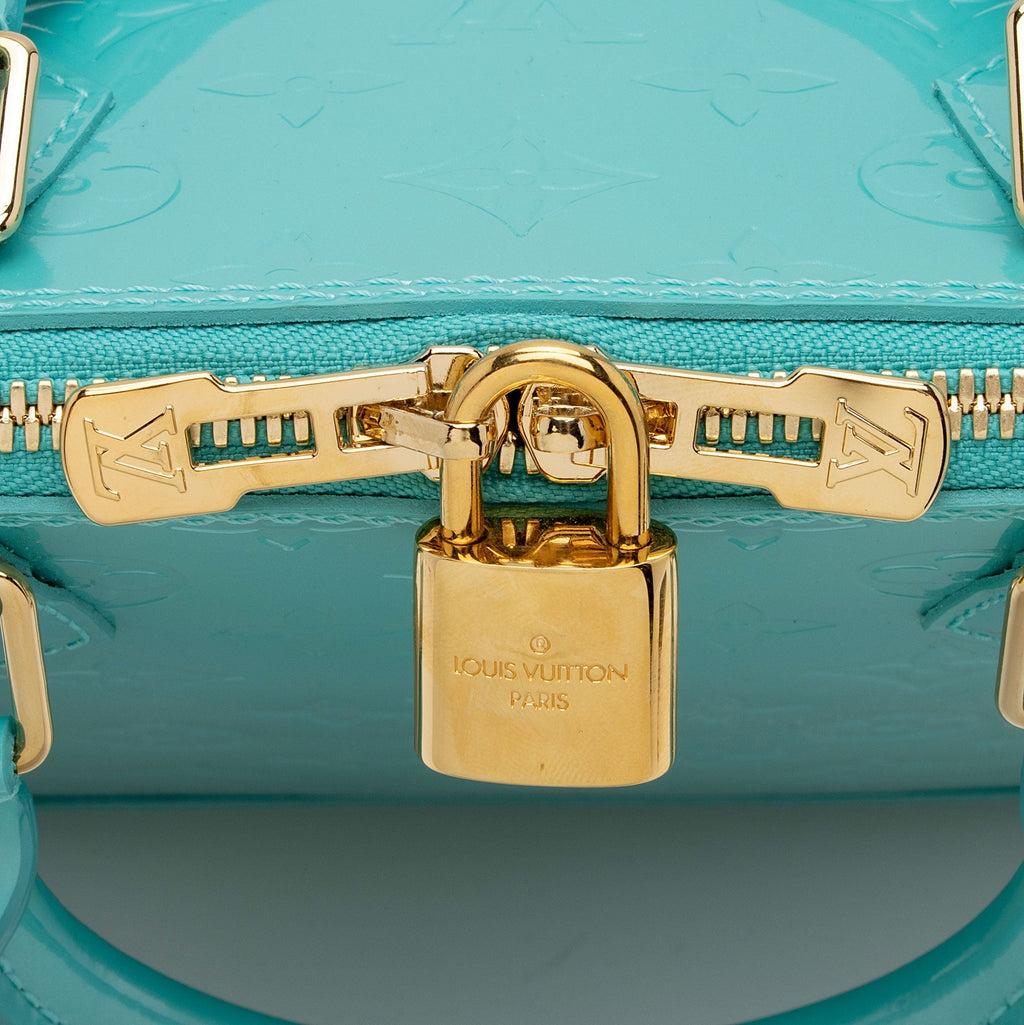 Louis Vuitton Monogram Vernis Alma PM Satchel (SHF-qtN90H)