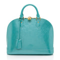 Louis Vuitton Monogram Vernis Alma PM Satchel (SHF-qtN90H)